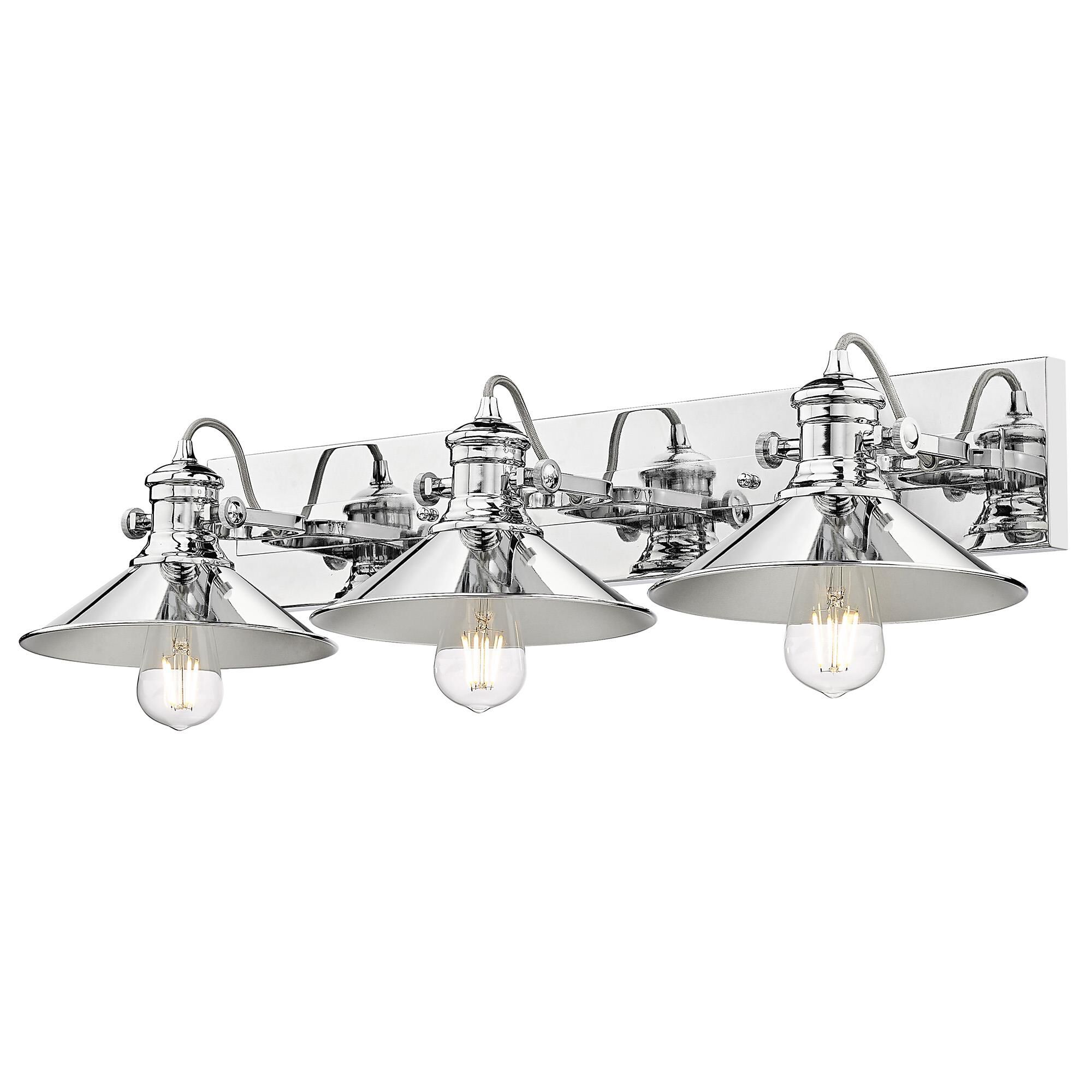 Kleine 30 Inch 3 Light Bath Vanity Light by Golden Lighting