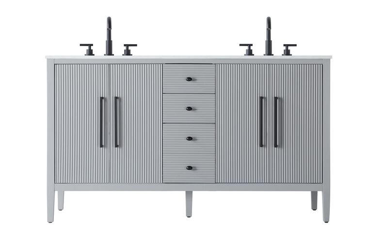 Blakely 60 Inch Bath Vanity by Elegant Dcor