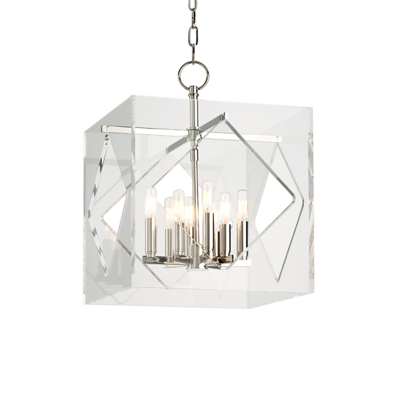 Travis 22 Inch Lantern Pendant by Hudson Valley Lighting