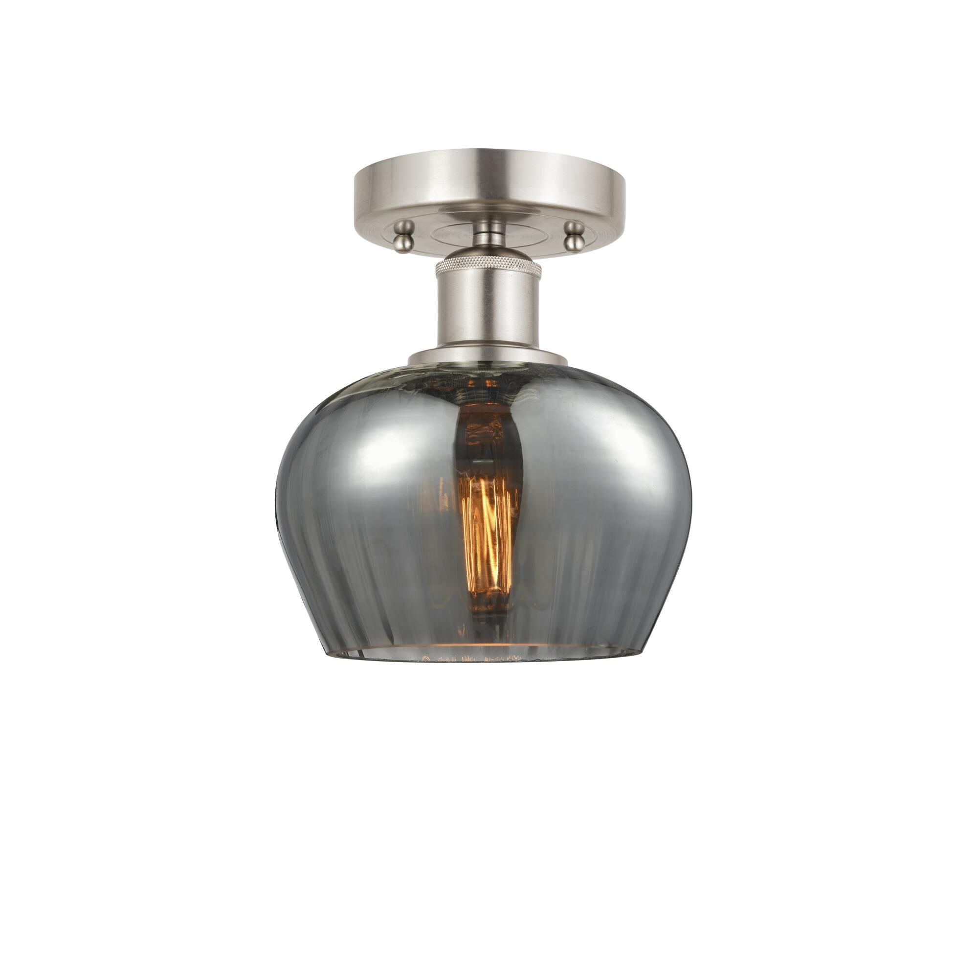 Bruno Marashlian Fenton 6 Inch 1 Light Semi Flush Mount by Innovations Lighting