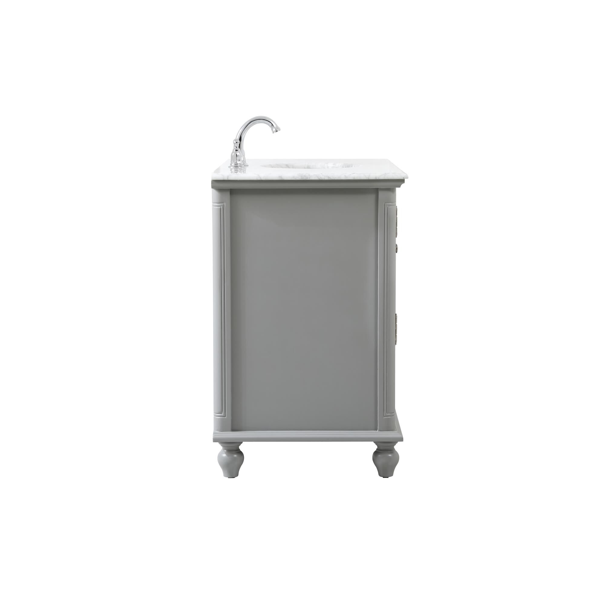 Shown in Grey finish