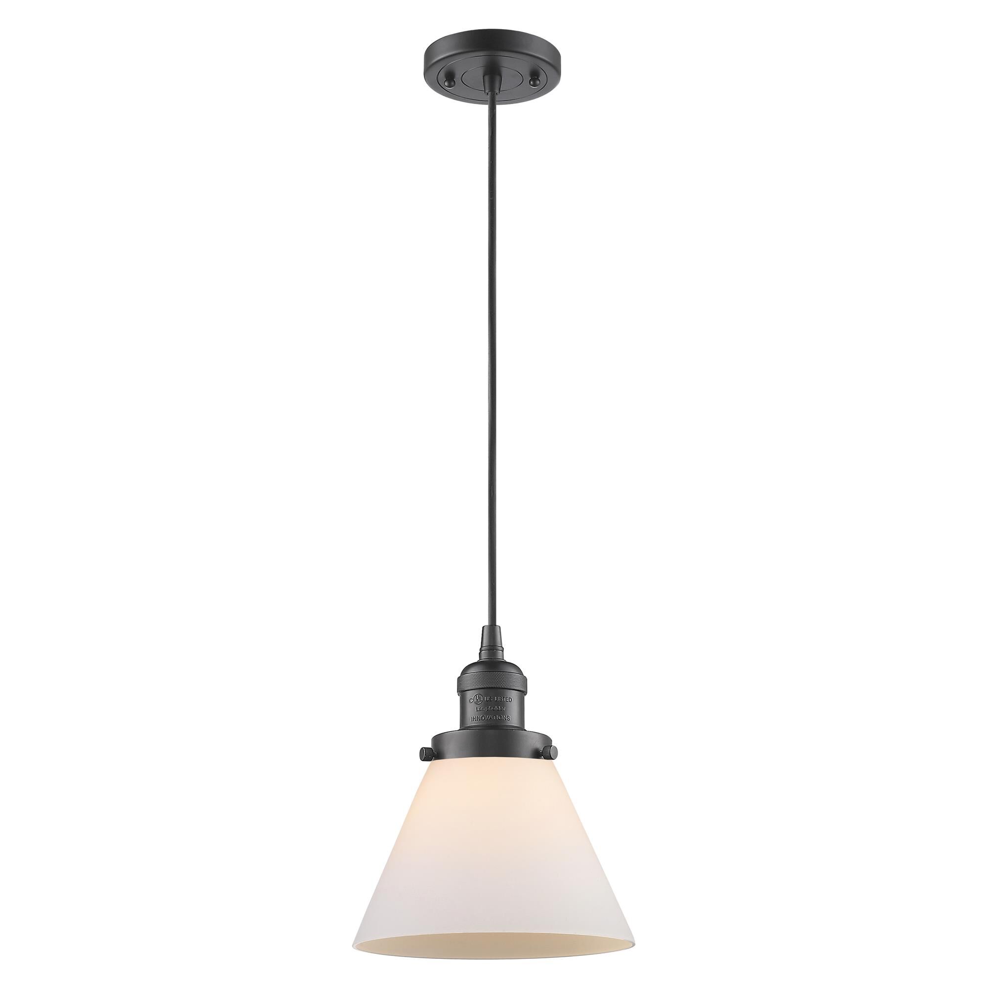 Bruno Marashlian Large Cone 8 Inch Mini Pendant by Innovations Lighting