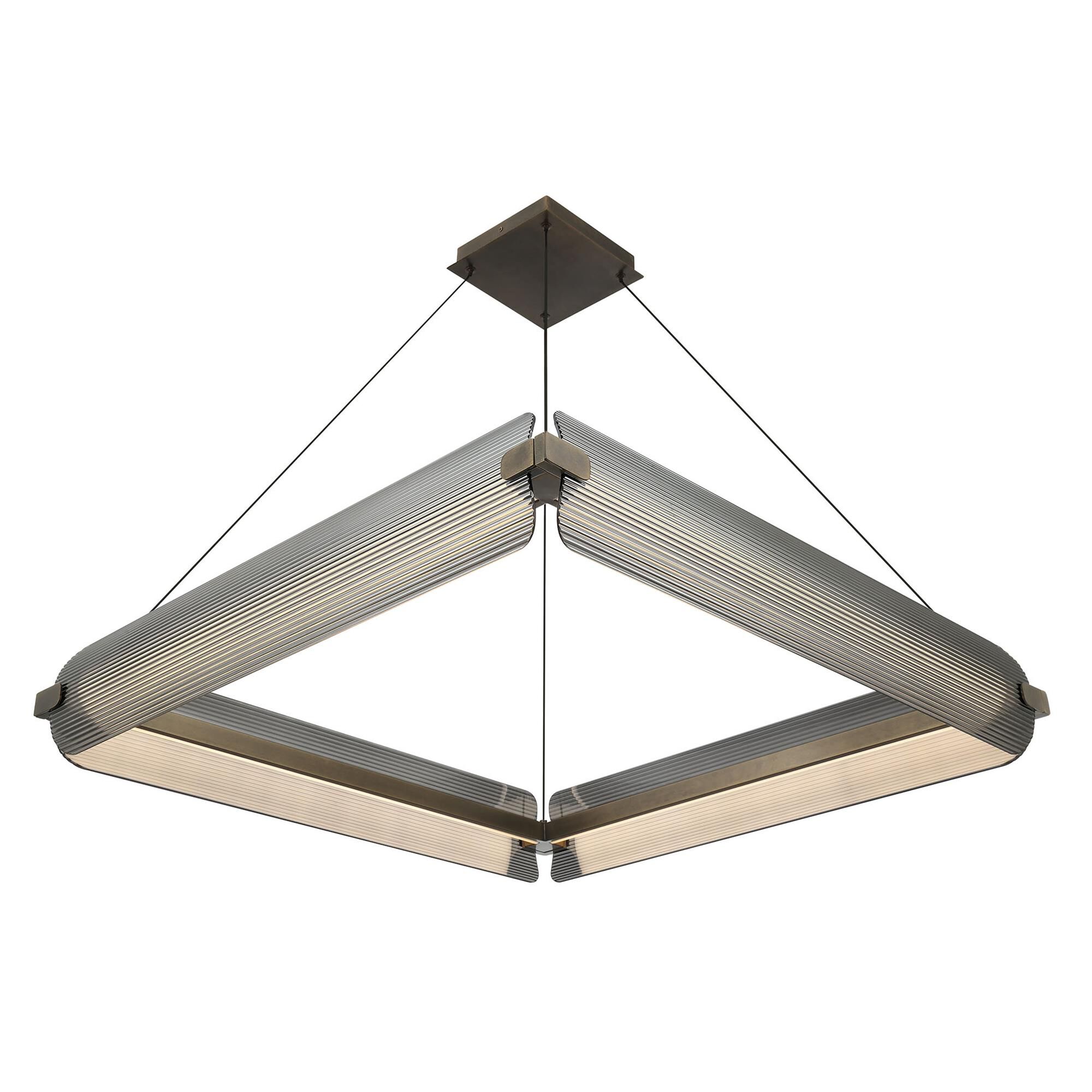 Neoness 34 Inch 4 Light Chandelier,