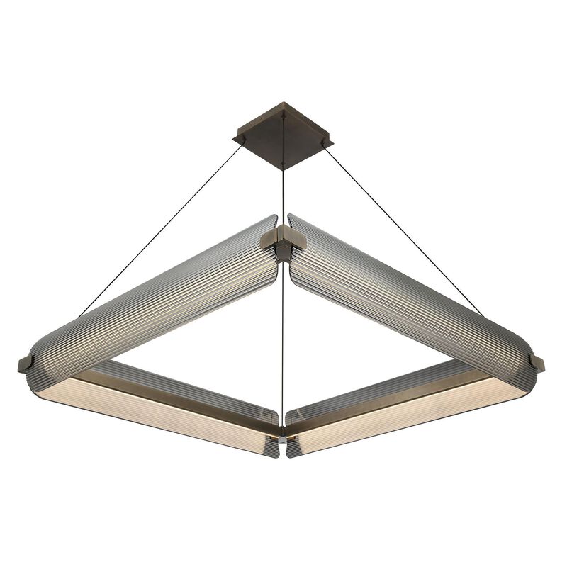 Neoness 34 Inch 4 Light Chandelier by Eurofase Lighting