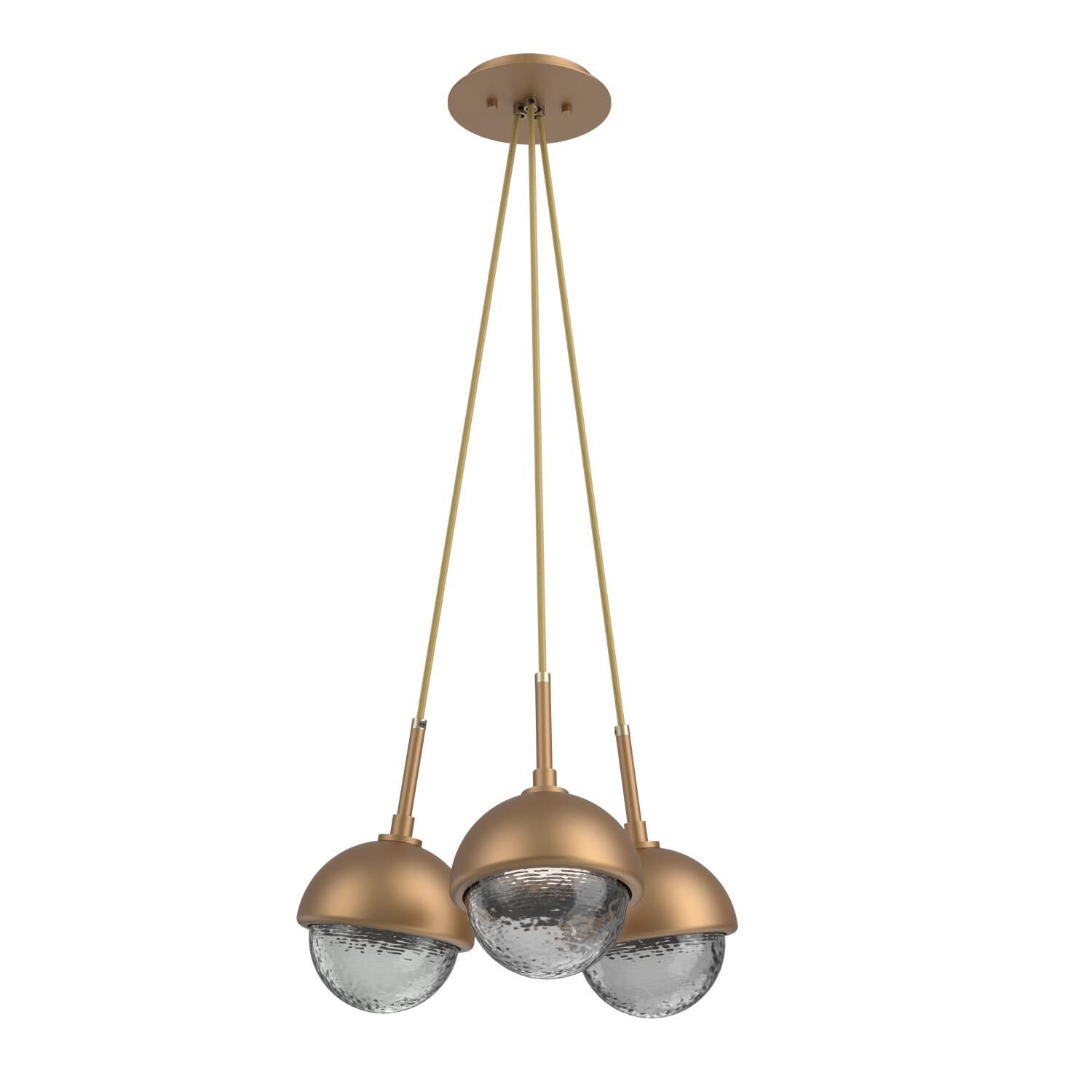 Shown in Novel Brass finish and Smoke glass and Metal Shade Matching Finish accent