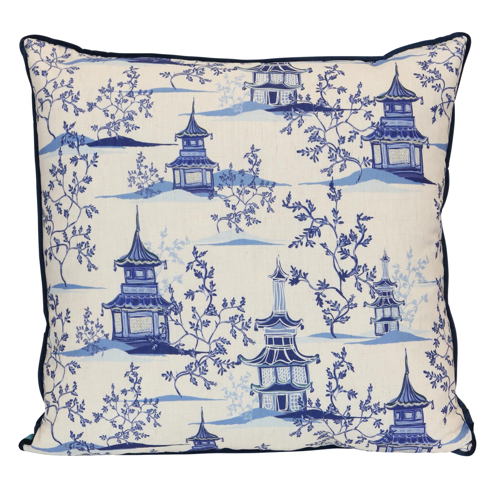 Dann Foley Chinoiserie 22 Inch Decorative Pillow by Stylecraft