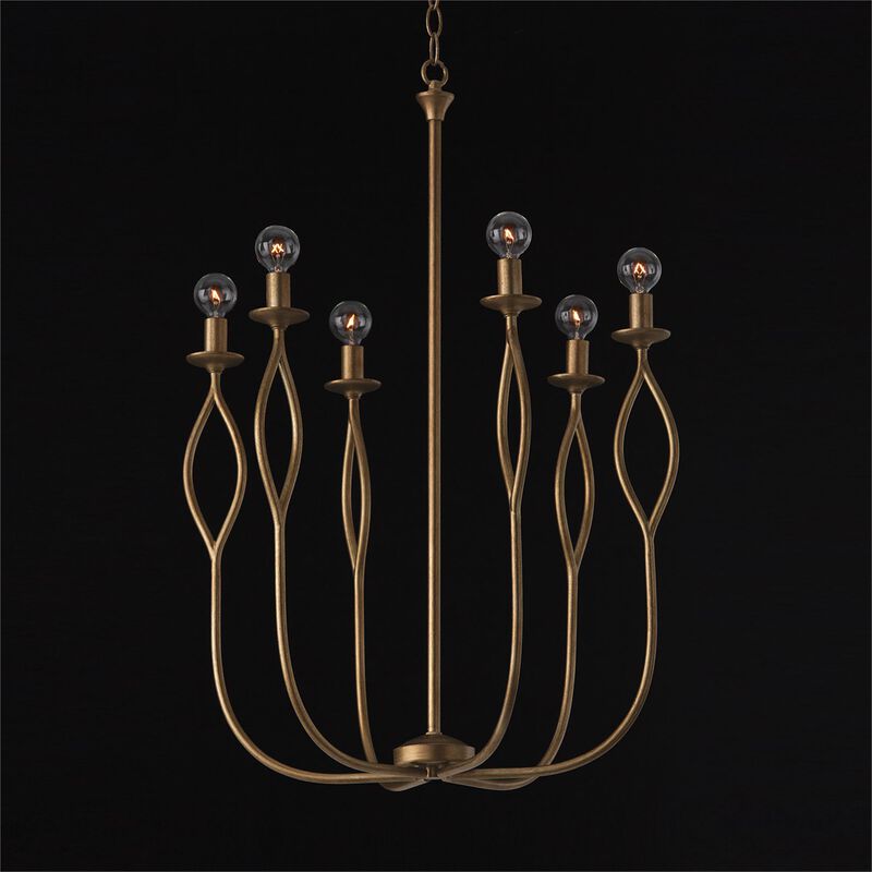 Cohen 22 Inch 6 Light Chandelier by Capital Lighting Fixture Company
