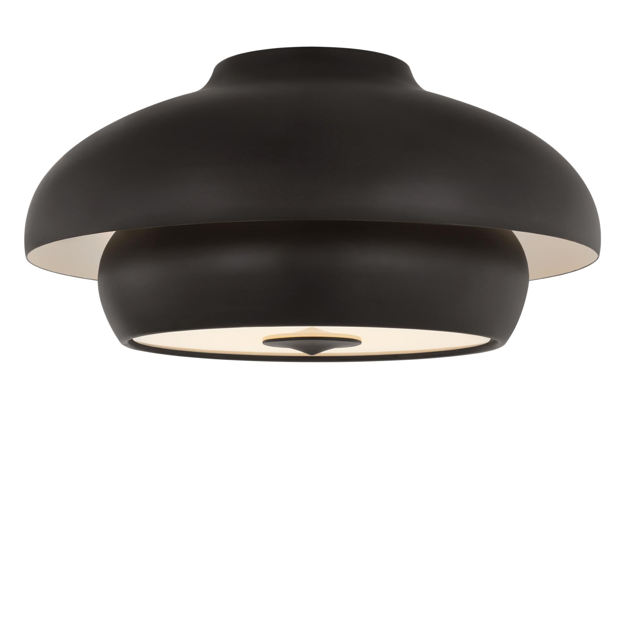 Shown in Aged Iron finish and Silk Print Inside, Clear Outside Tempered glass