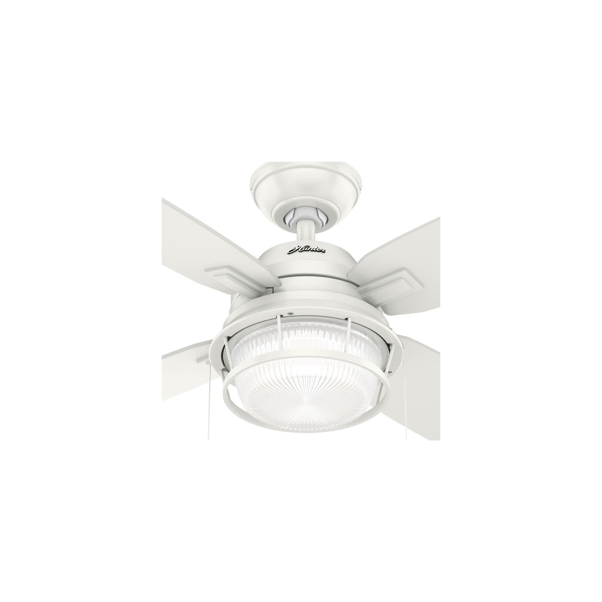 Shown in White finish and Clear glass