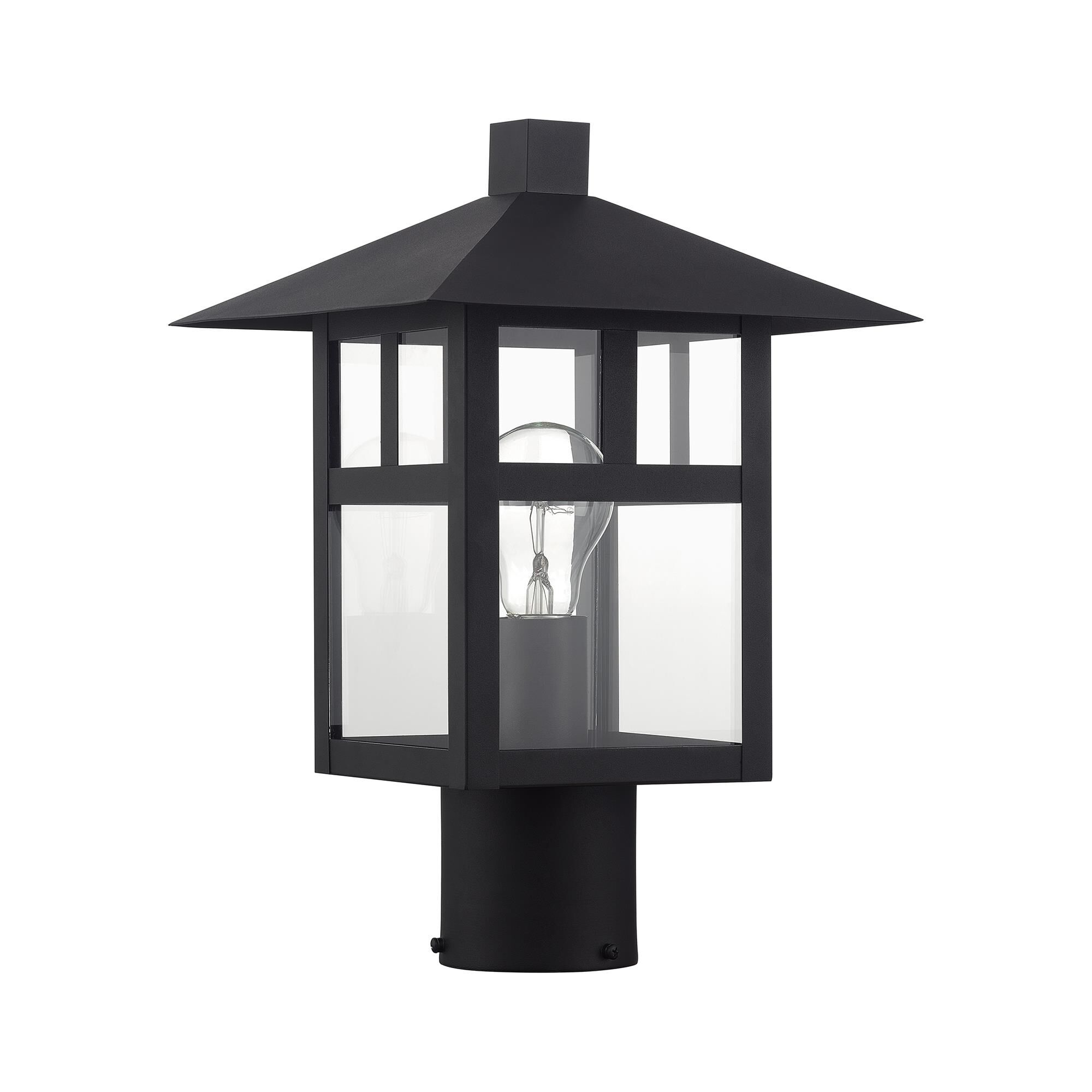 Crestlake 14 Inch Outdoor Post Lamp by Livex Lighting