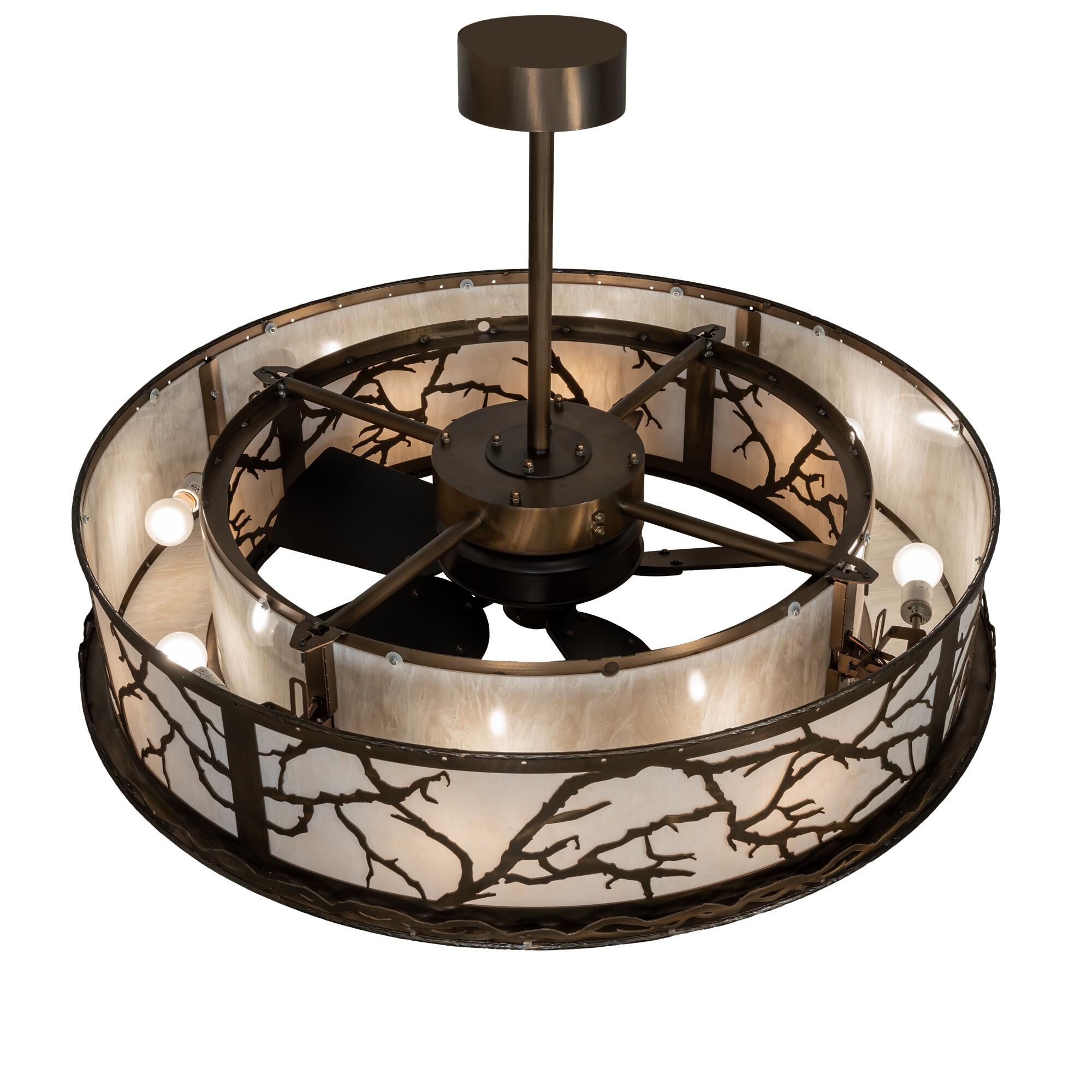 Branches 44 Inch Chandelier Ceiling Fan by Meyda Lighting