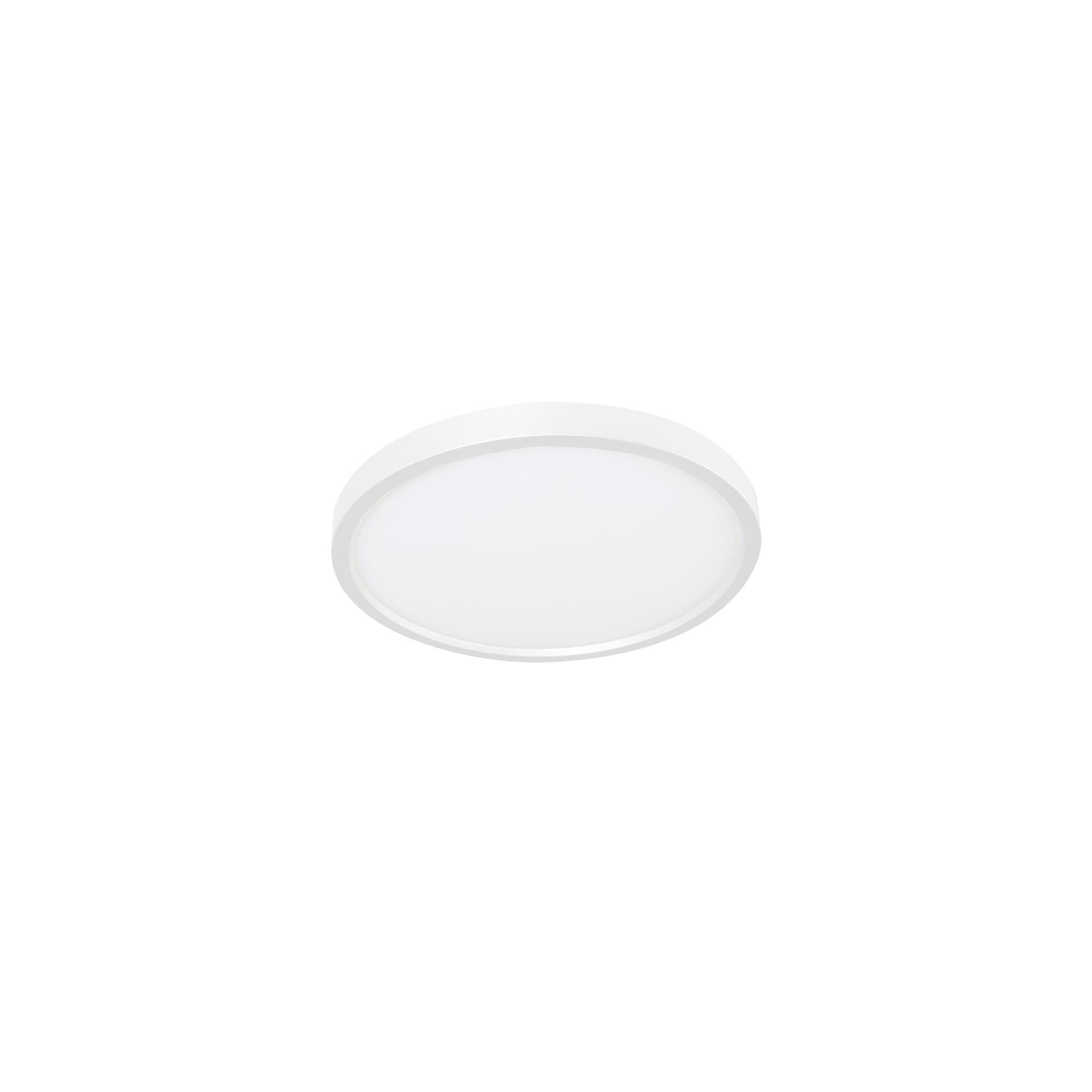 Shown in White finish and White shade