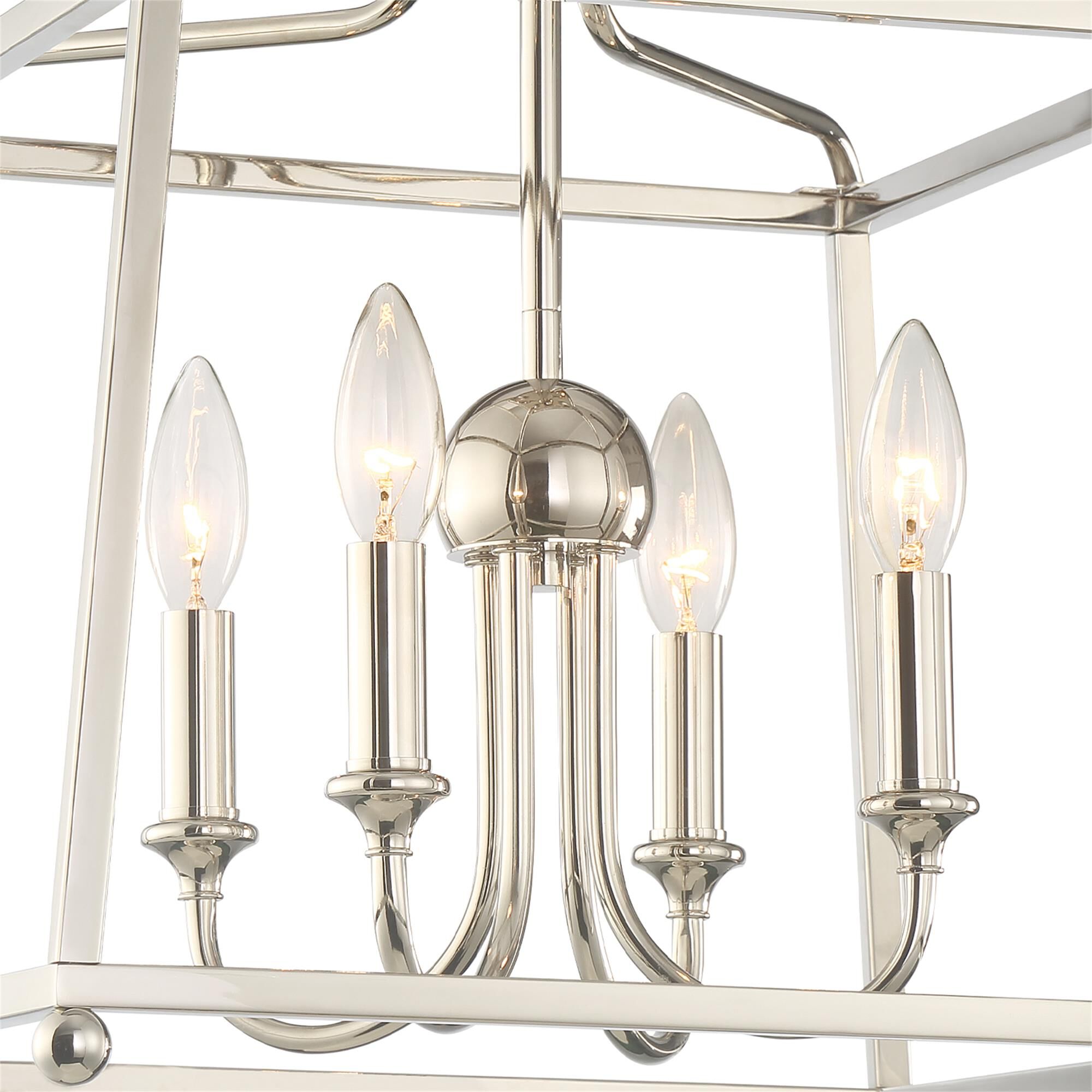 Libby Langdon Sylvan 16 Inch 4 Light Semi Flush Mount,