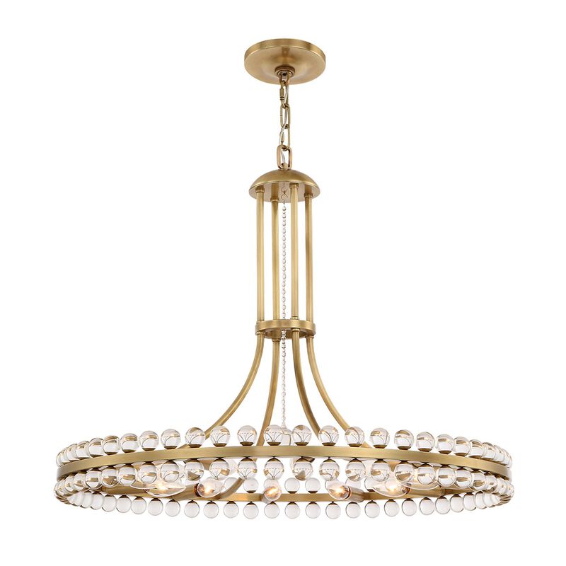 Clover Small Chandelier by Crystorama