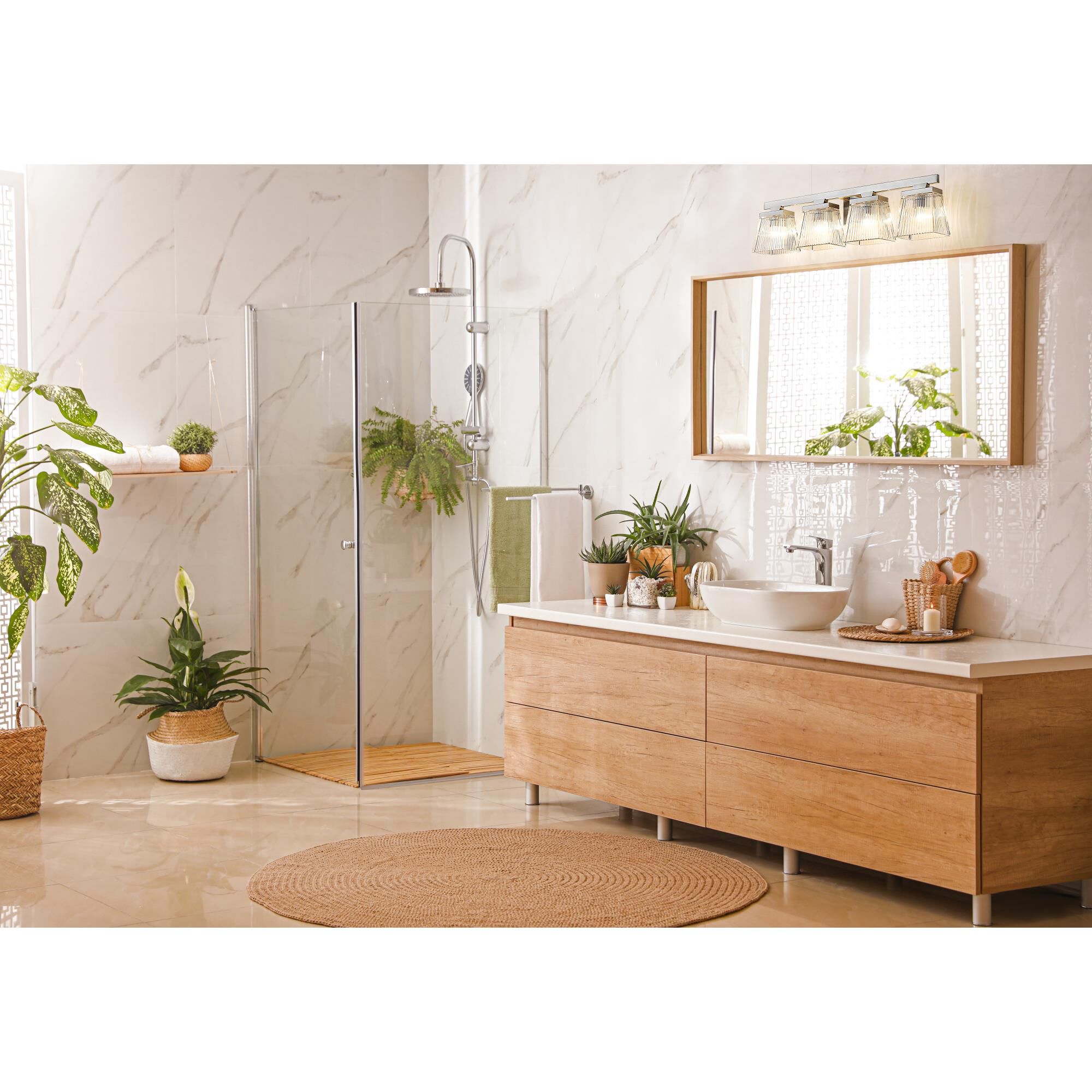 Shown in Brushed Nickel finish