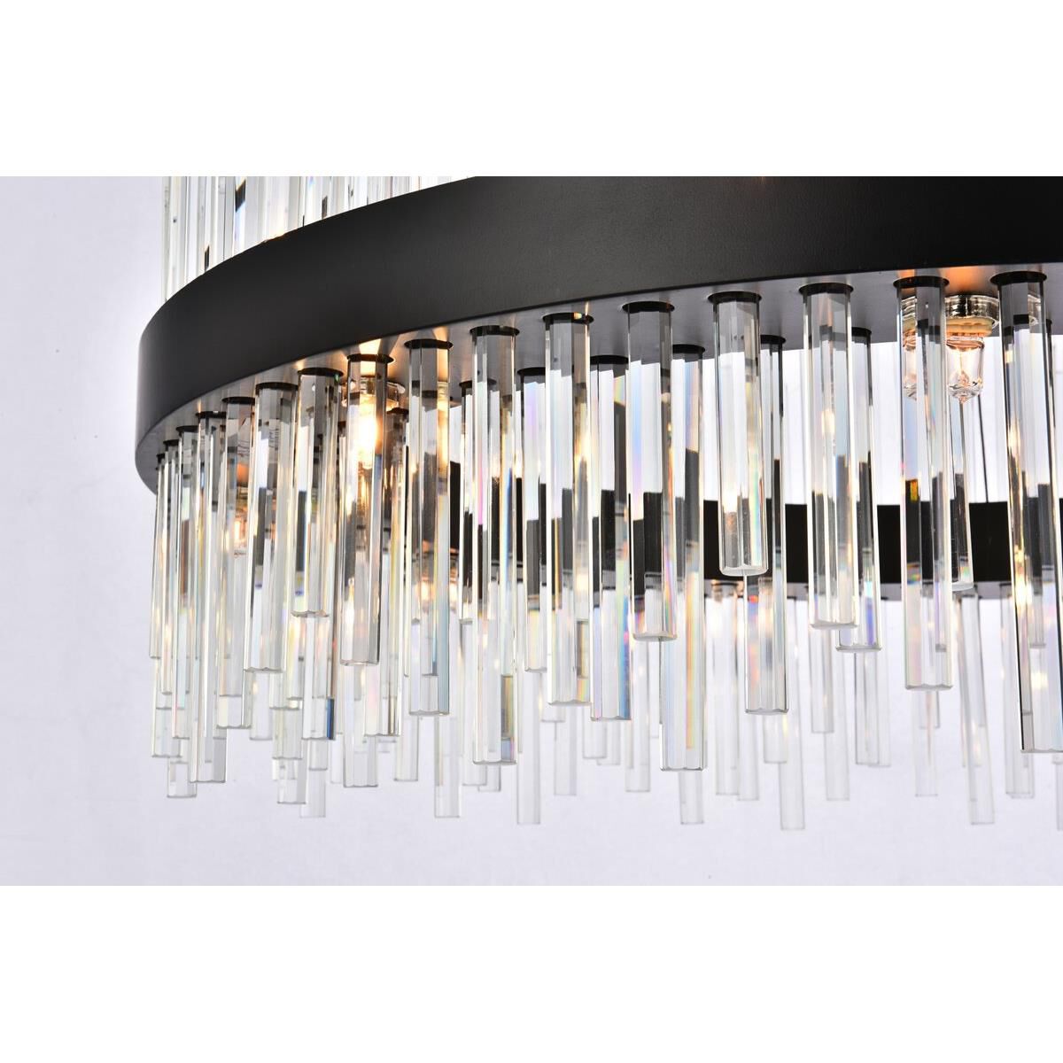 Dallas 32 Inch Large Pendant by Elegant Lighting
