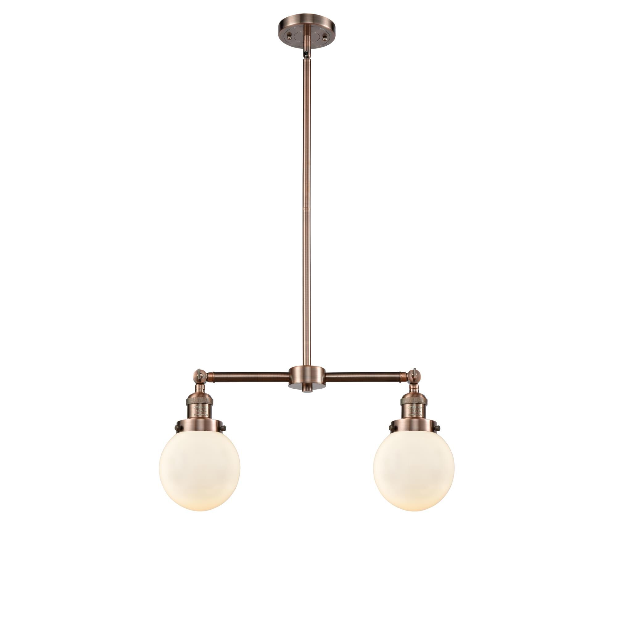 Bruno Marashlian Beacon 23 Inch 2 Light Chandelier by Innovations Lighting