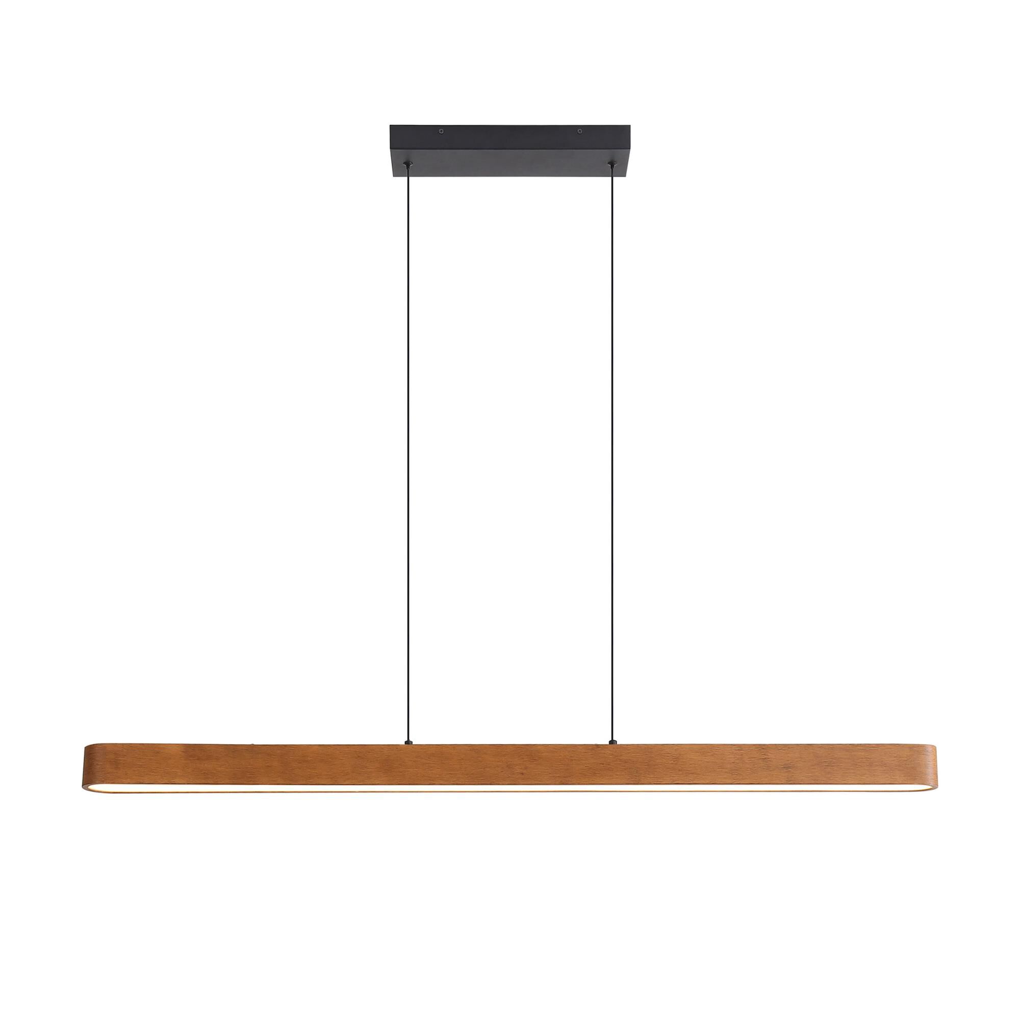 Ondulada 47 Inch Linear Suspension Light by Golden Lighting