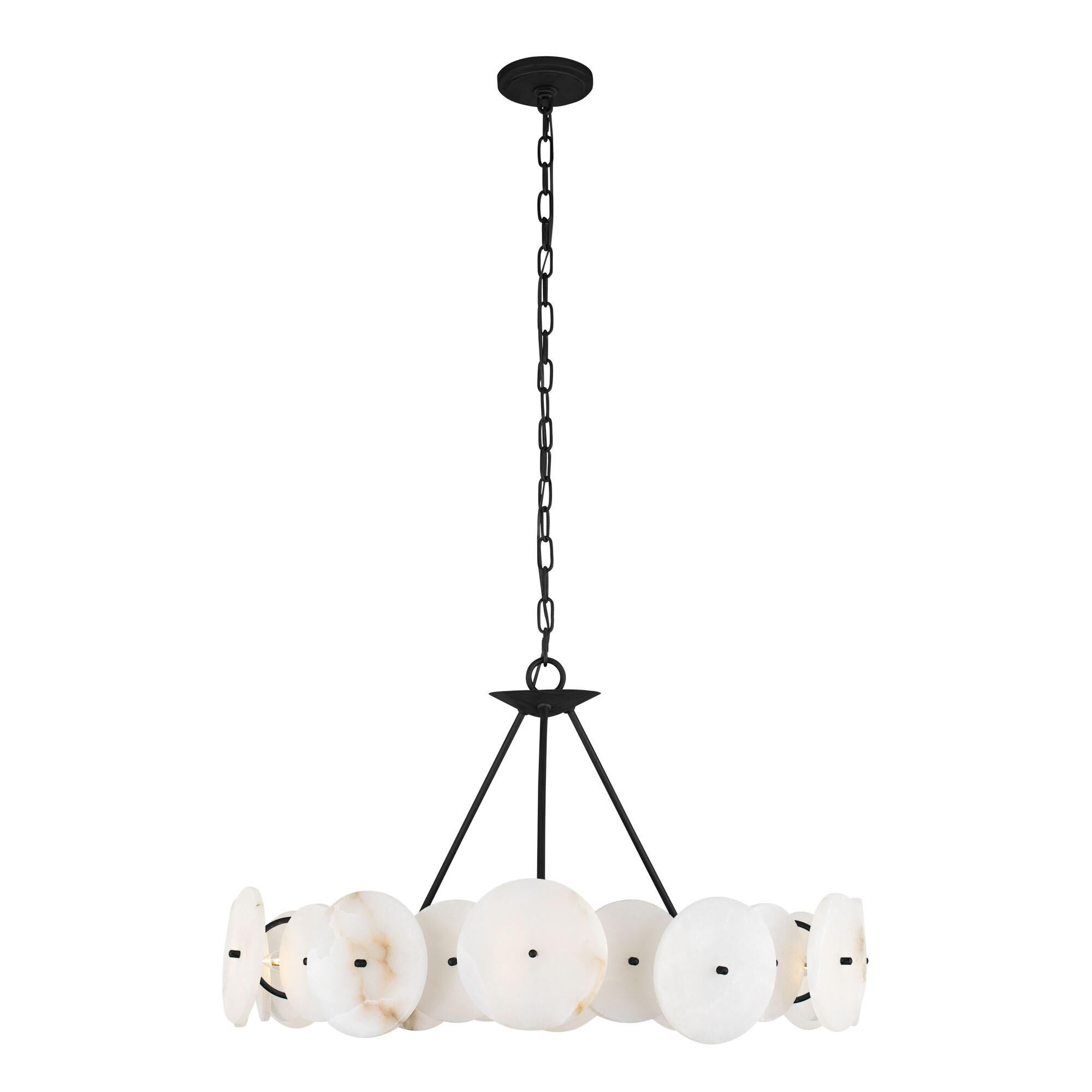 Cosmos 30 Inch 6 Light Chandelier by Varaluz