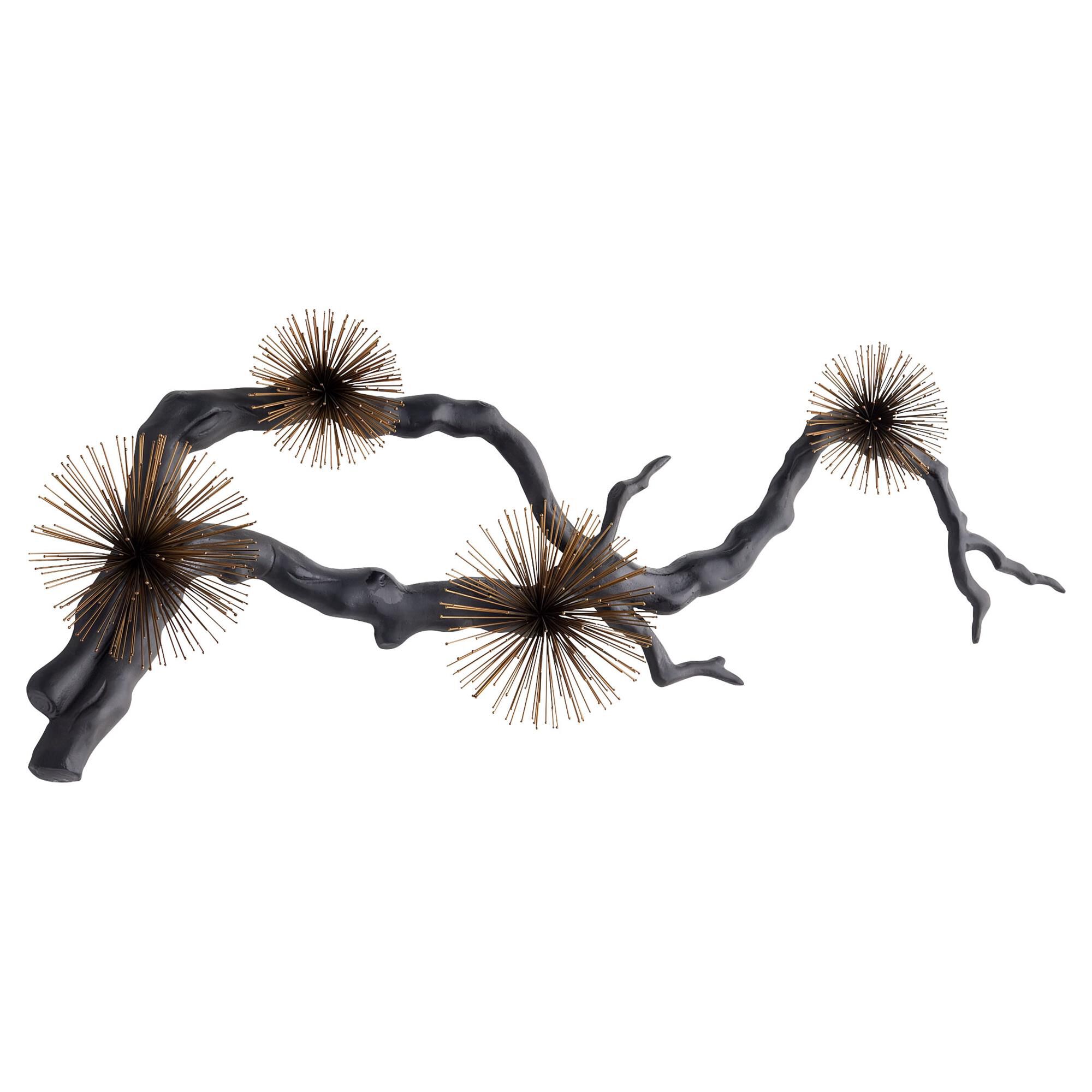 Ichiyo Wall Decor|Blk |Lg Alternative Wall Art by Cyan Designs