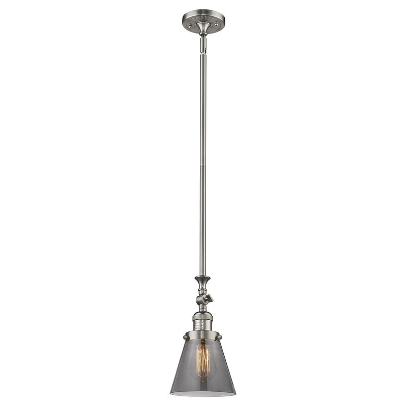 Bruno Marashlian Small Cone 6 Inch Mini Pendant by Innovations Lighting
