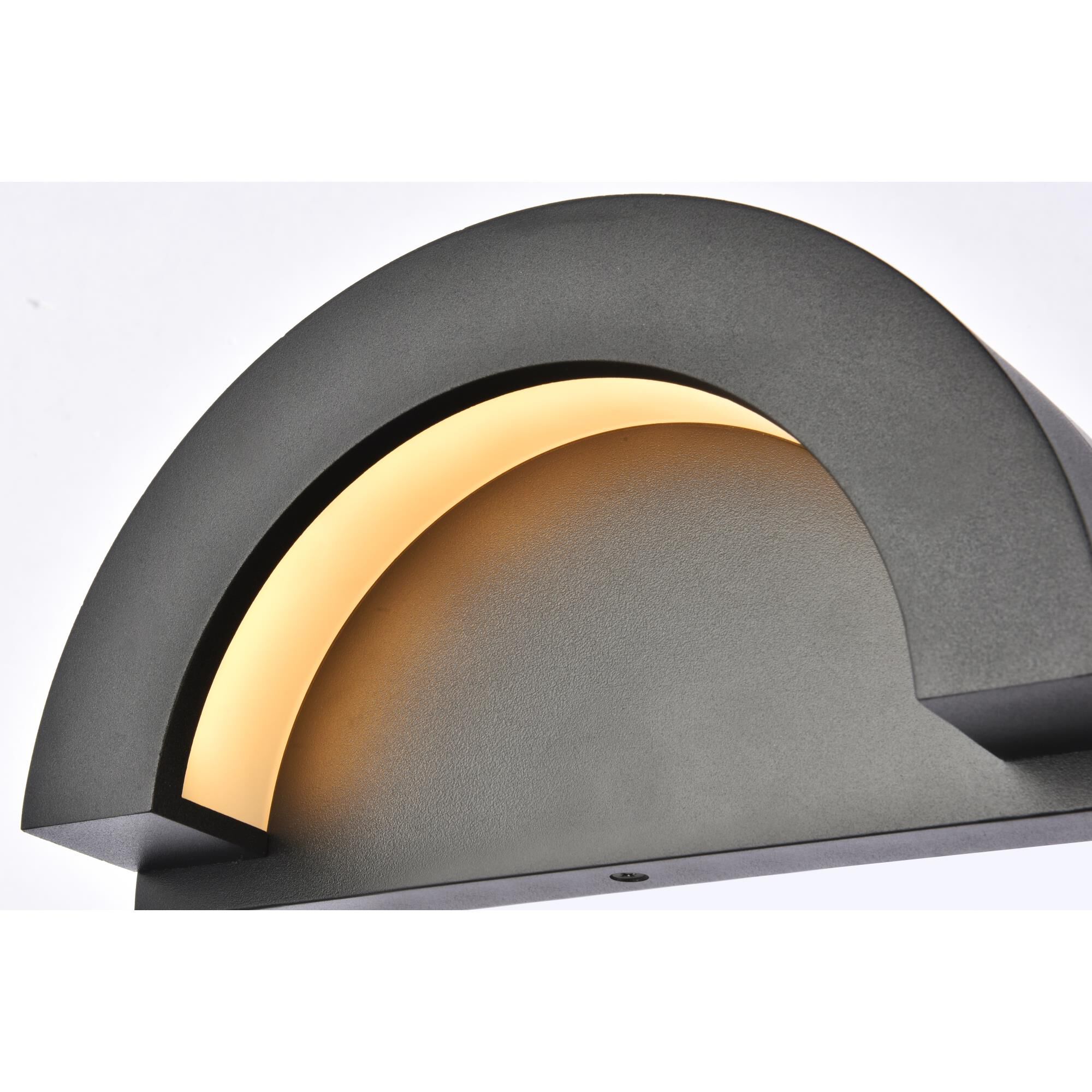 Elegant Lighting Raine 5 Inch Tall LED Outdoor Wall Light