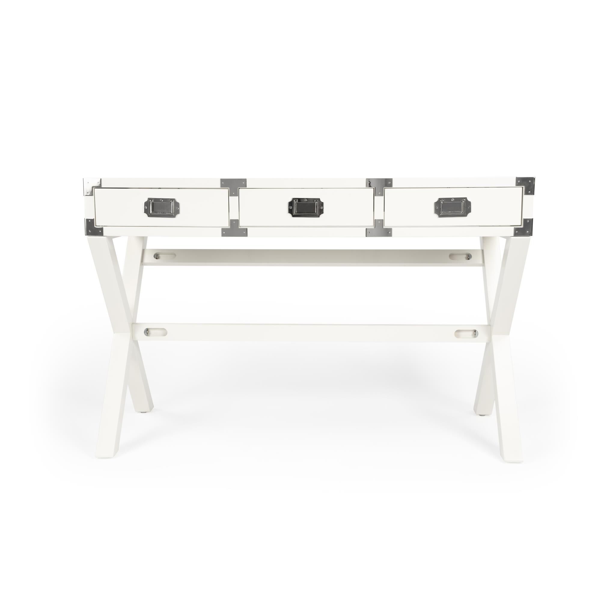 Shown in White finish