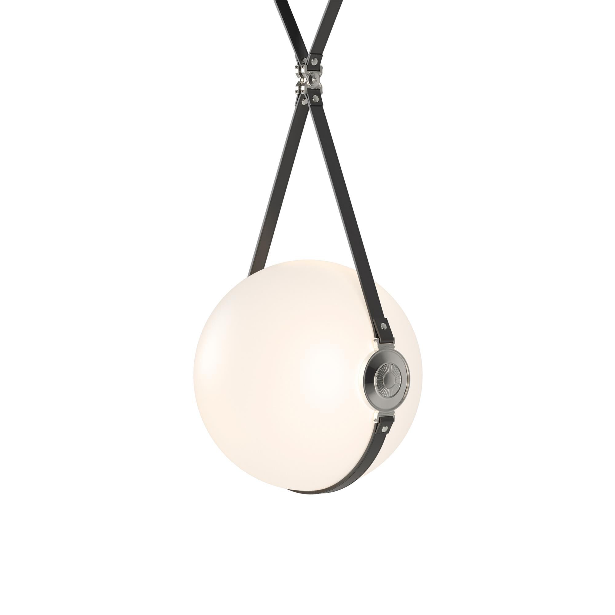 Shown in Polished Nickel finish and Opal glass and No Logo accent