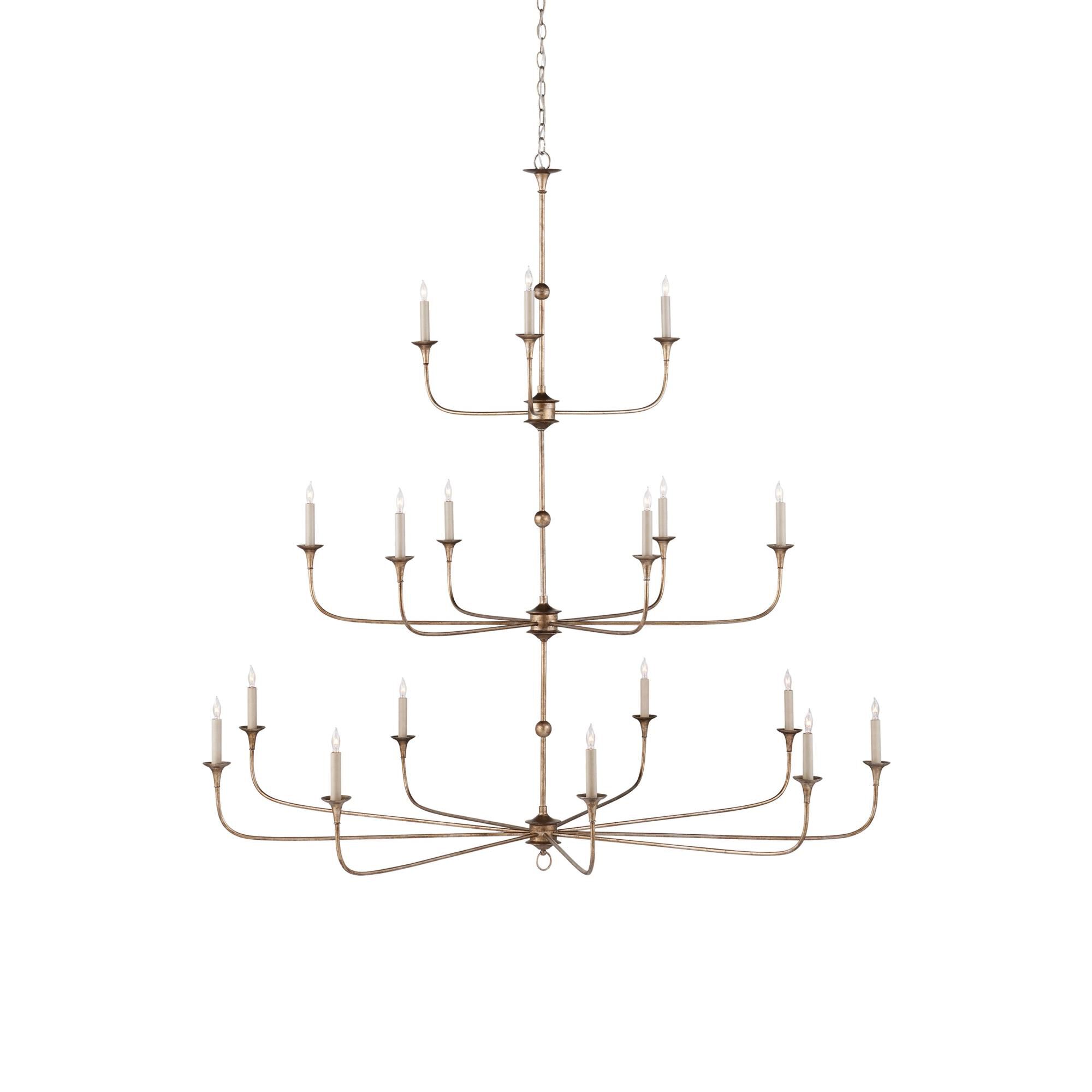 Nottaway 60 Inch Chandelier by Currey and Company
