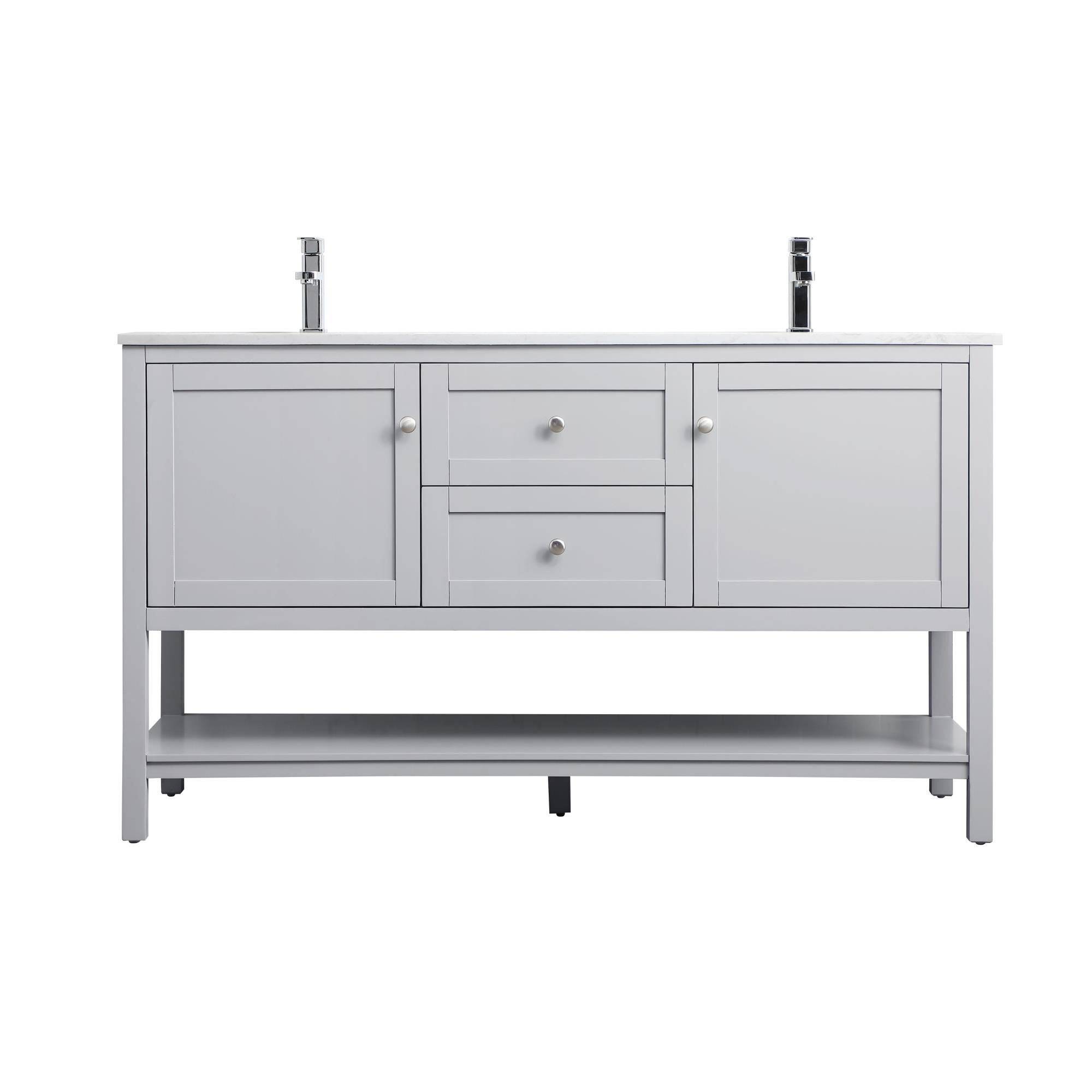 Shown in Grey finish