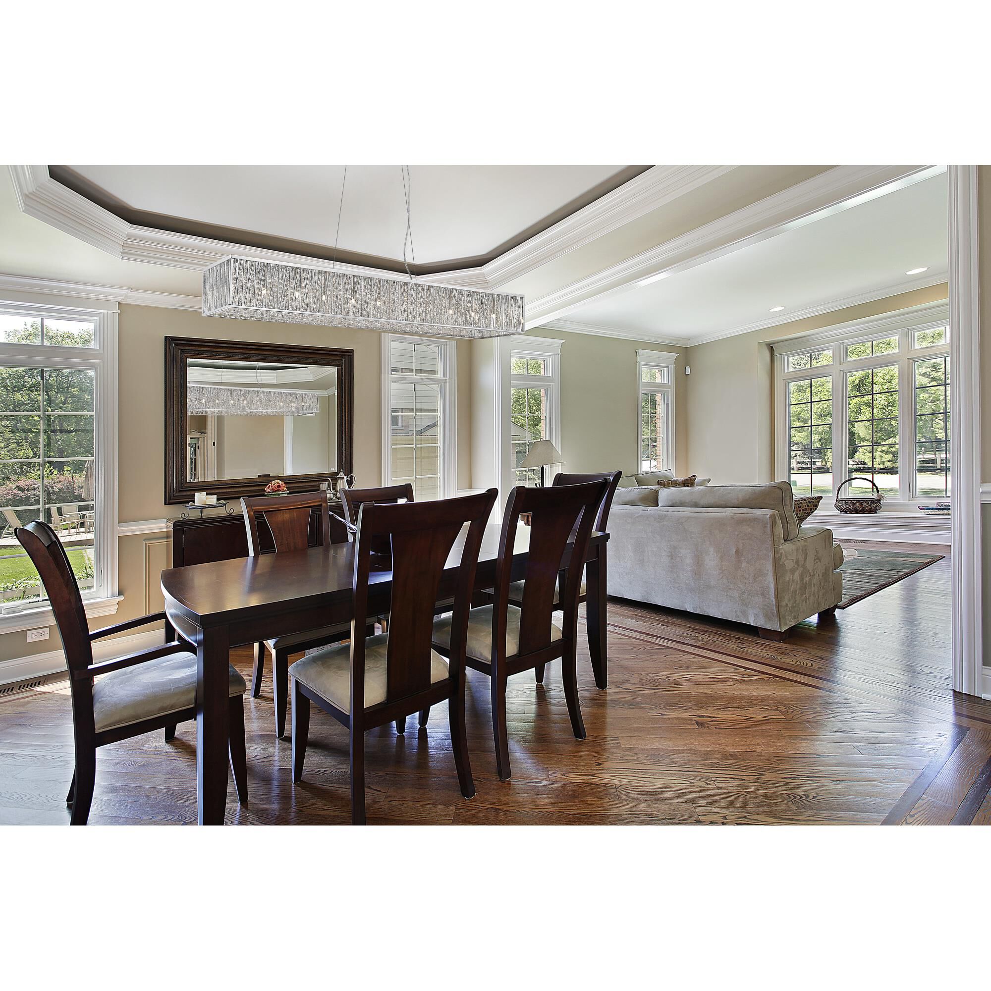 Terra 56 Inch 11 Light Linear Suspension Light by Z-Lite