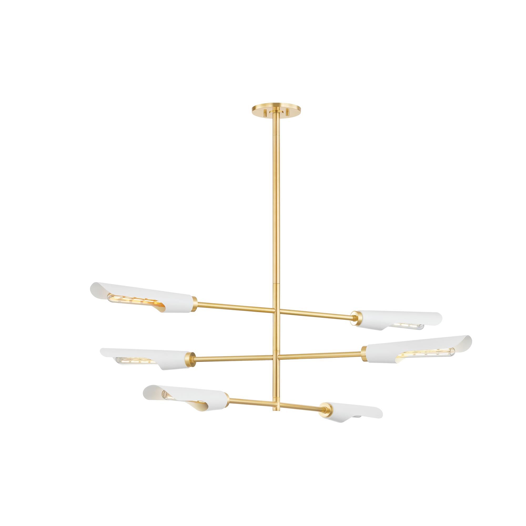 The Lifestyled Co Harperrose 48 Inch Chandelier by Mitzi