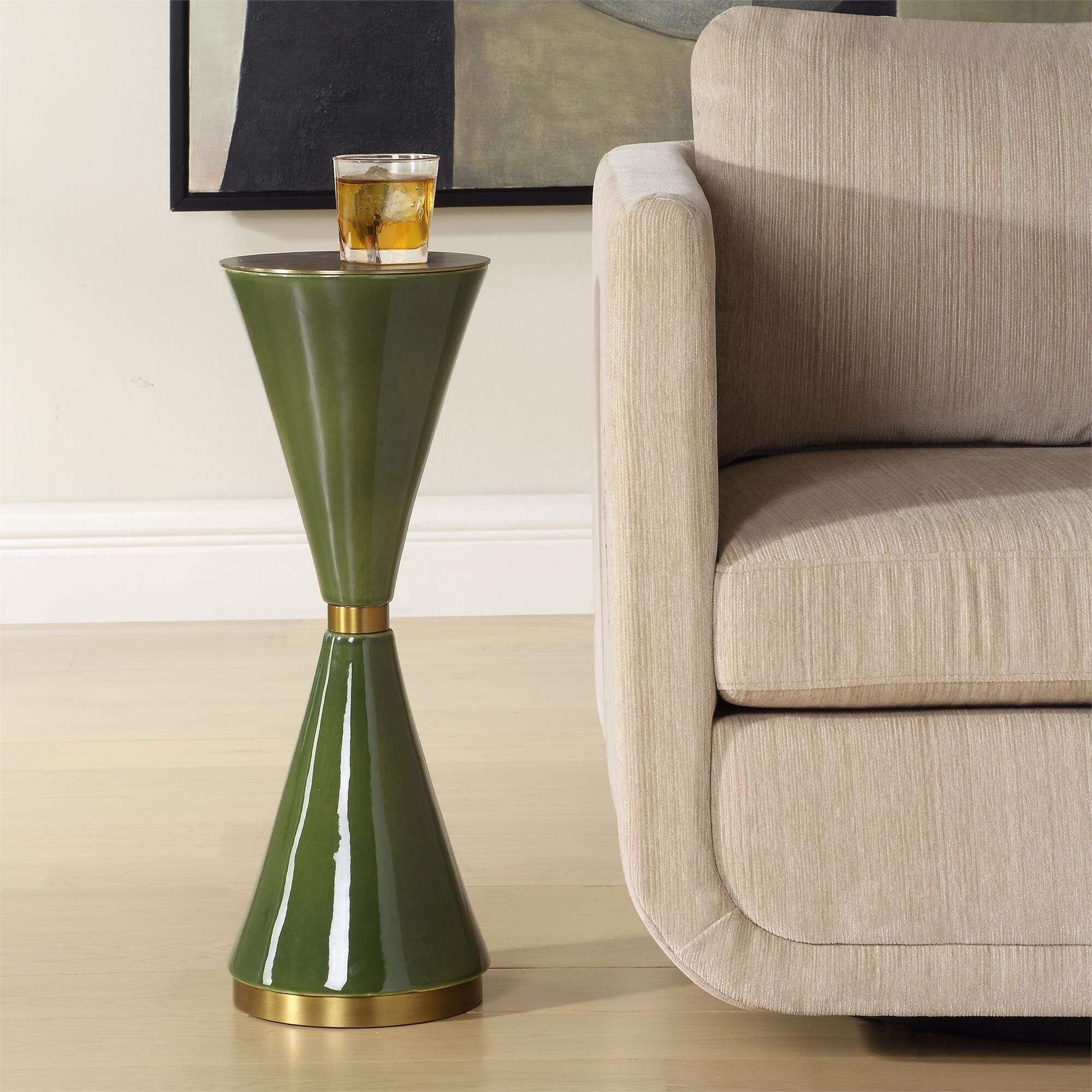 Ronde 24 Inch Accent Table,