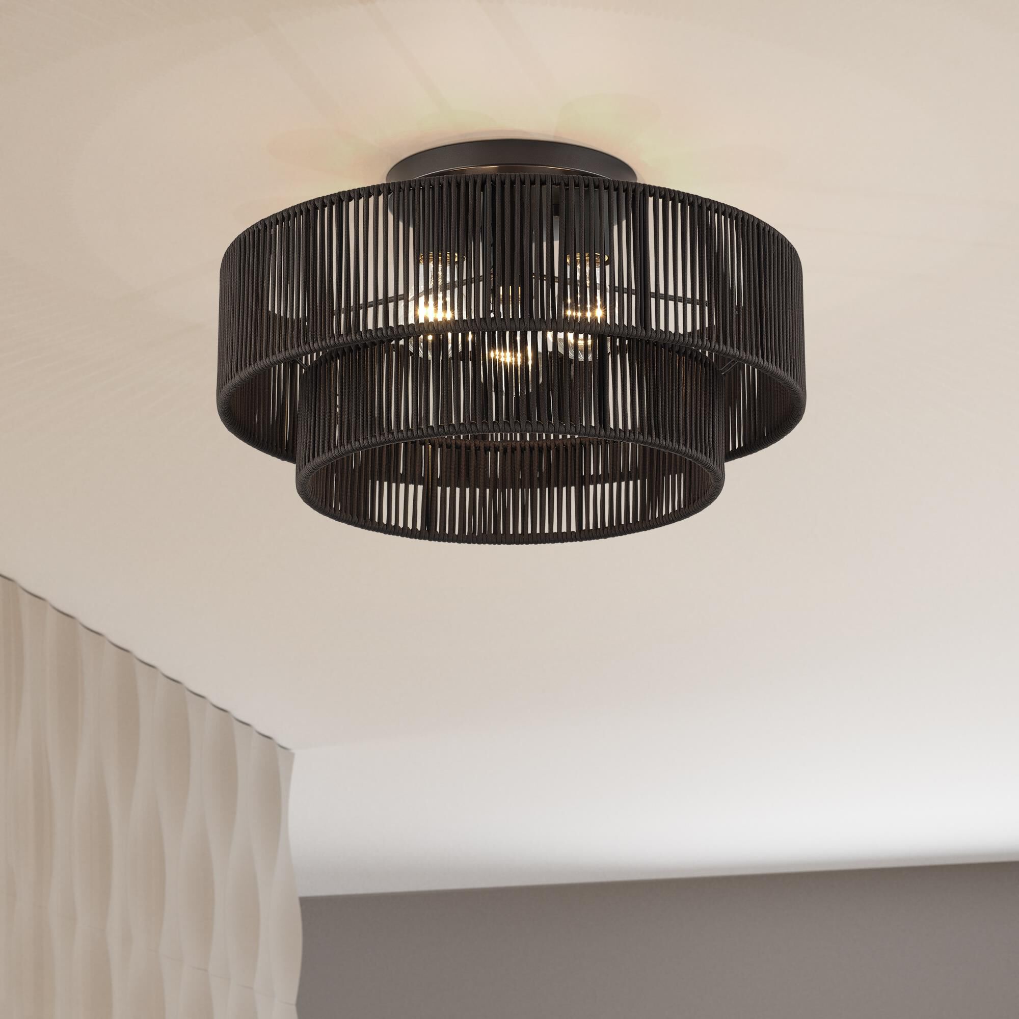 Acordia 18 Inch Semi Flush Mount by Livex Lighting