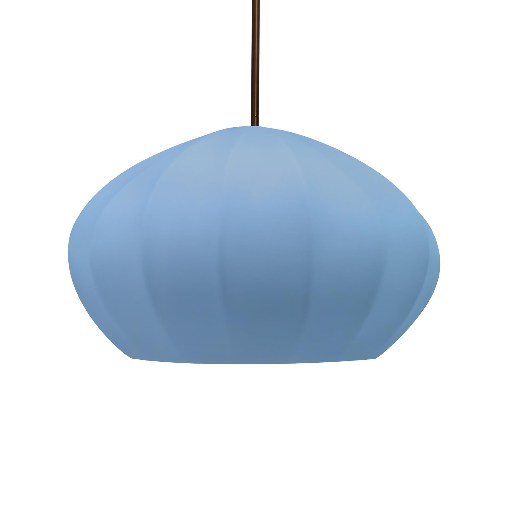 Shown in Dark Bronze finish and Sky Blue shade