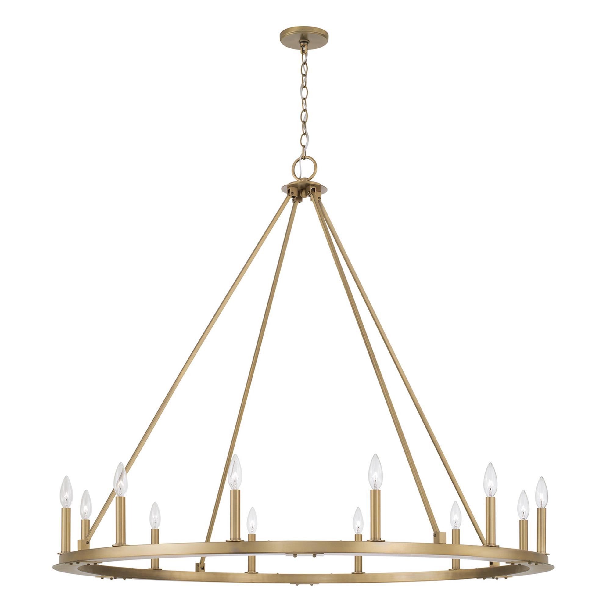 Shown in Aged Brass finish
