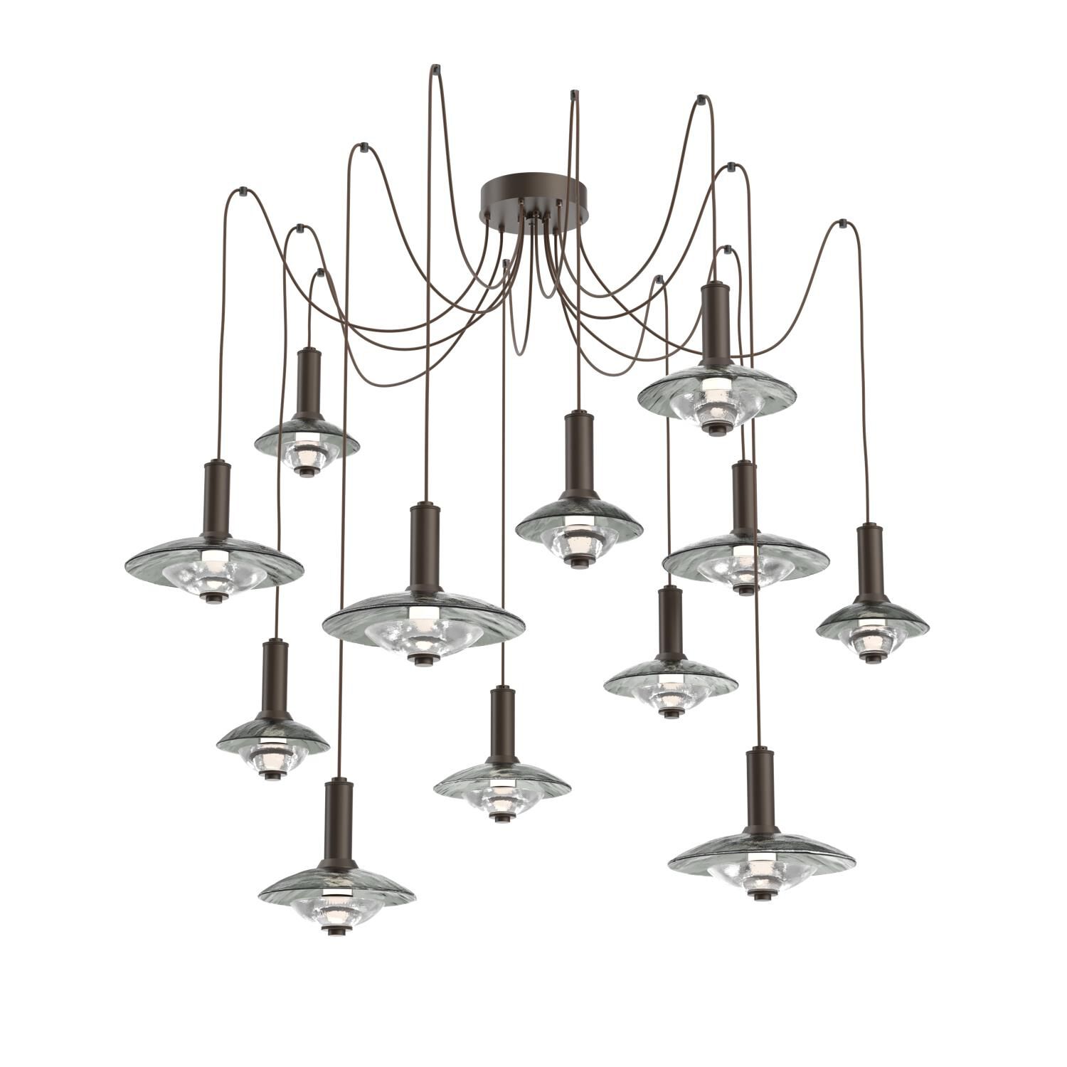 Levi Wilson Cirrus 72 Inch Multi Light Pendant by Hammerton Studio