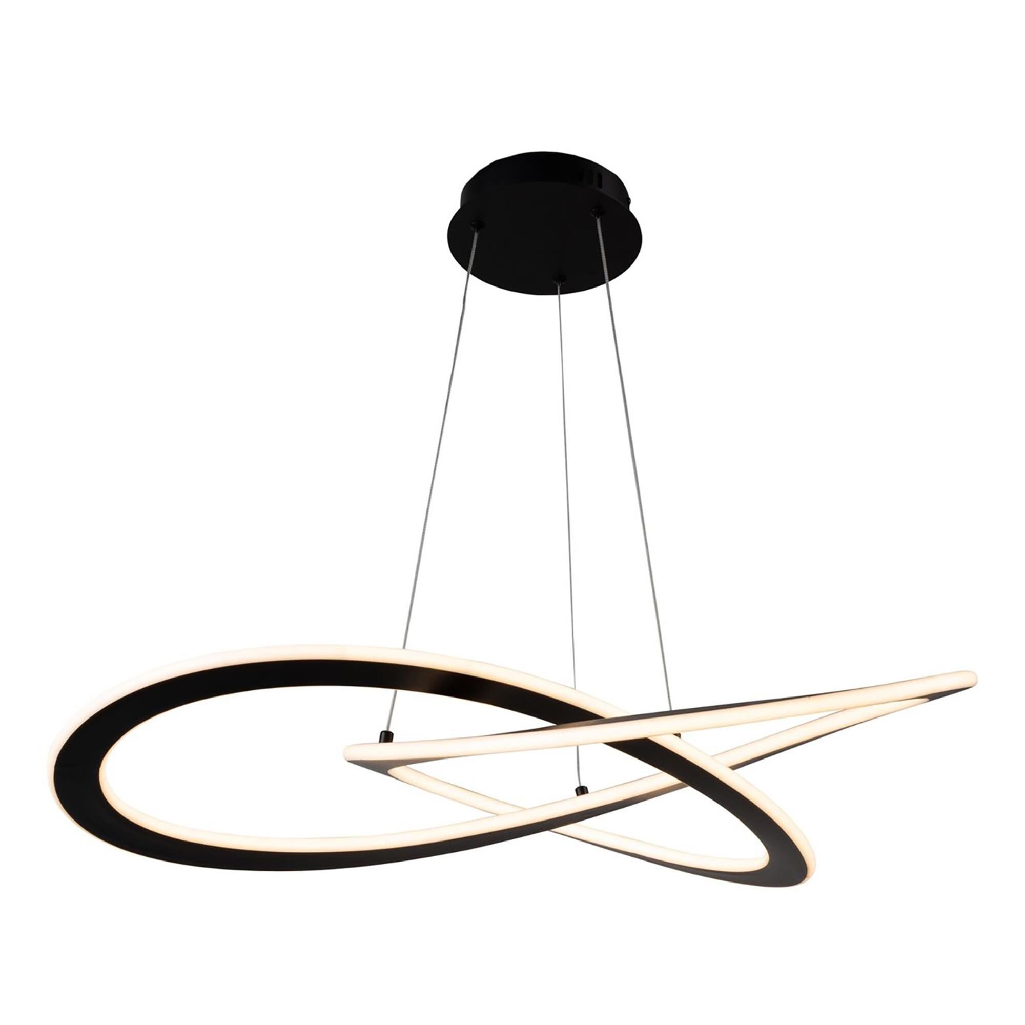 Wave 32 Inch LED Chandelier,
