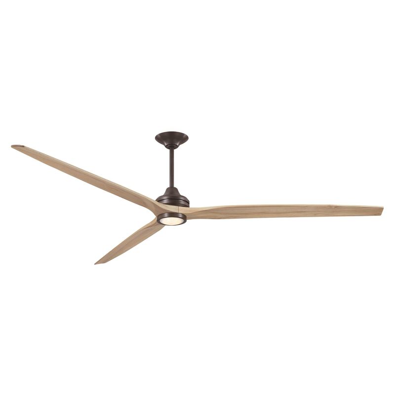 Spitfire 96 Inch Ceiling Fan with Light Kit by Fanimation