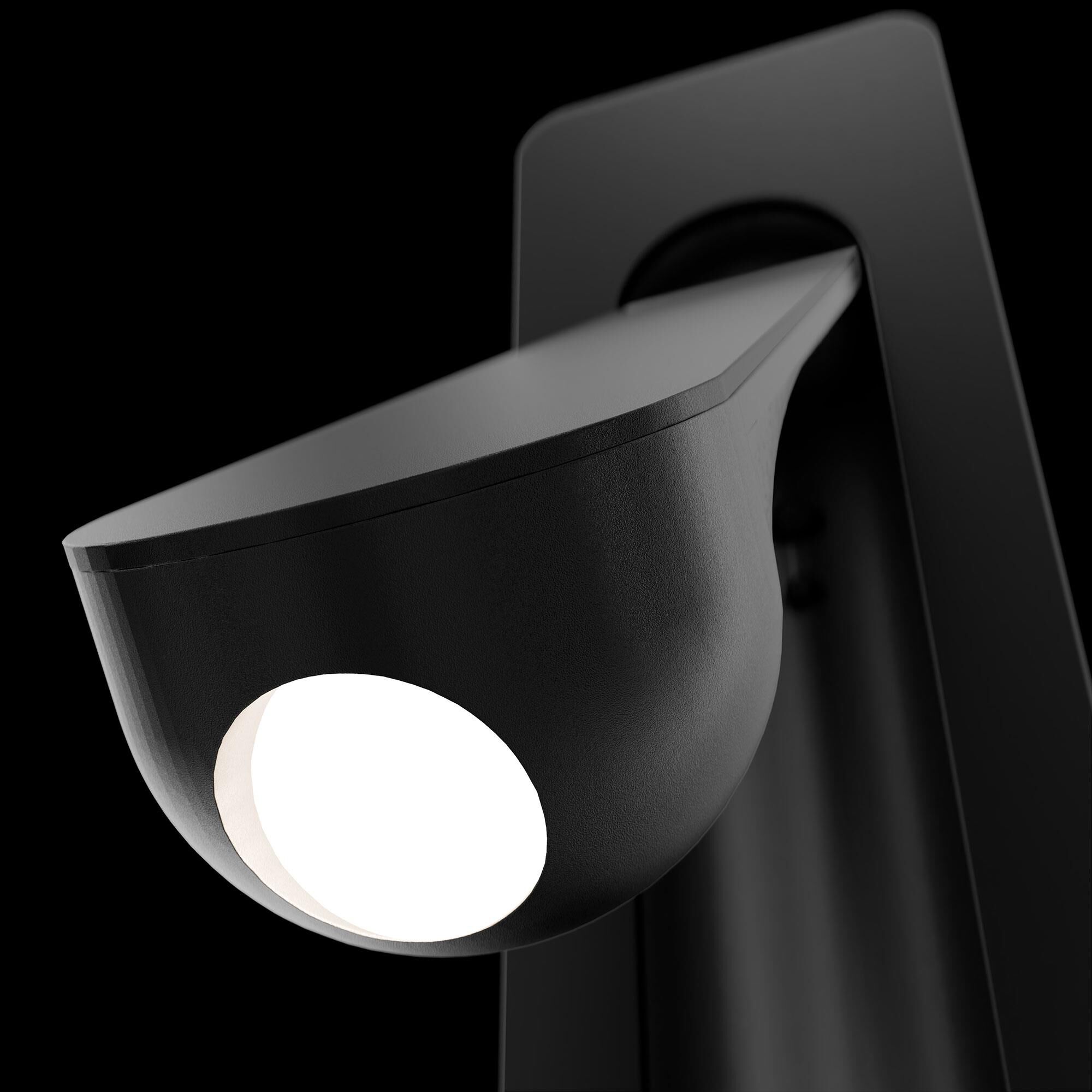 Shown in Black finish