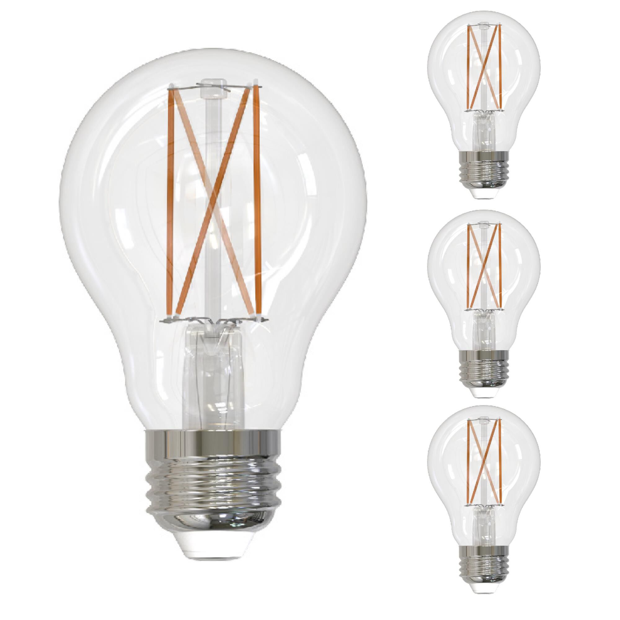 Dimmable 8.5 Watt 4000K A19 LED Light Bulb,