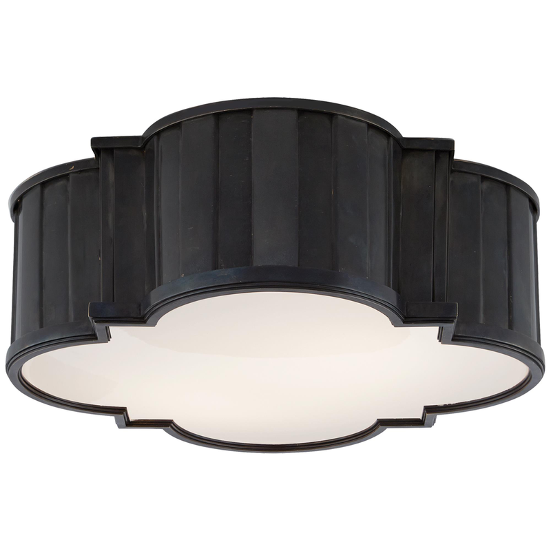 Thomas O'Brien Tilden 17 Inch 4 Light Flush Mount by Visual Comfort Signature Collection
