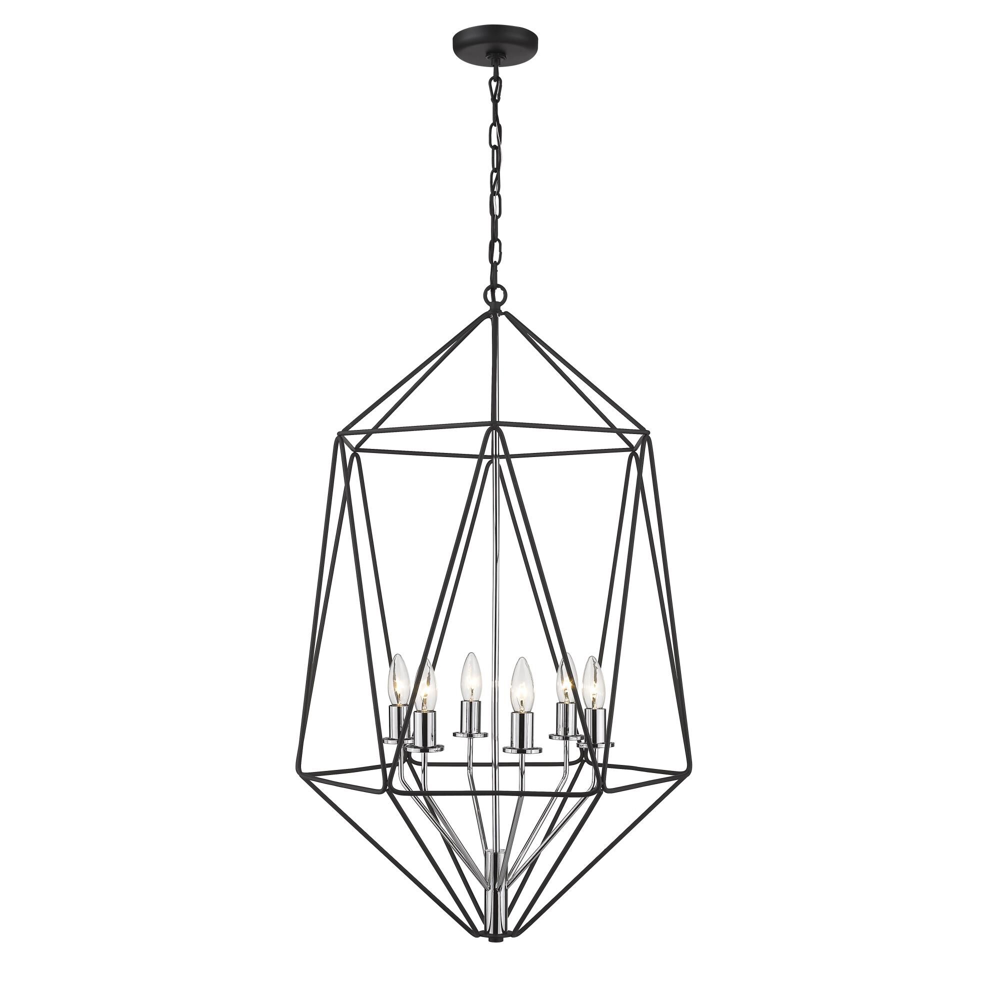 Geo 21 Inch Cage Pendant by Z-Lite