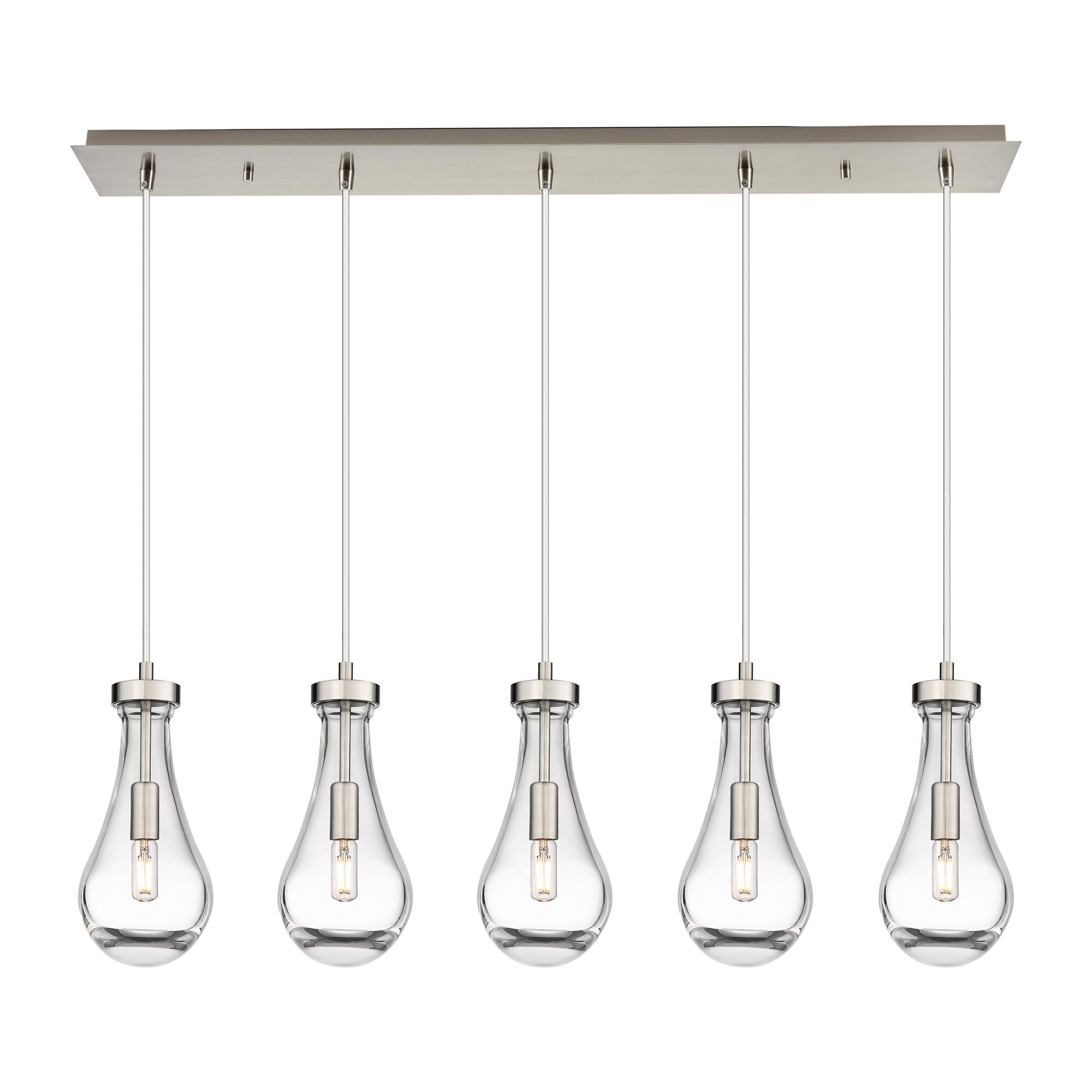 Bruno Marashlian Owego 36 Inch 5 Light Linear Suspension Light by Innovations Lighting