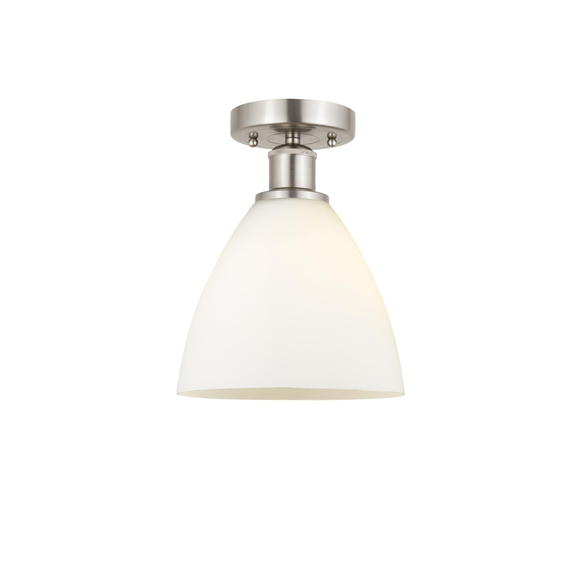 Bruno Marashlian Bristol Glass 7 Inch 1 Light Semi Flush Mount by Innovations Lighting