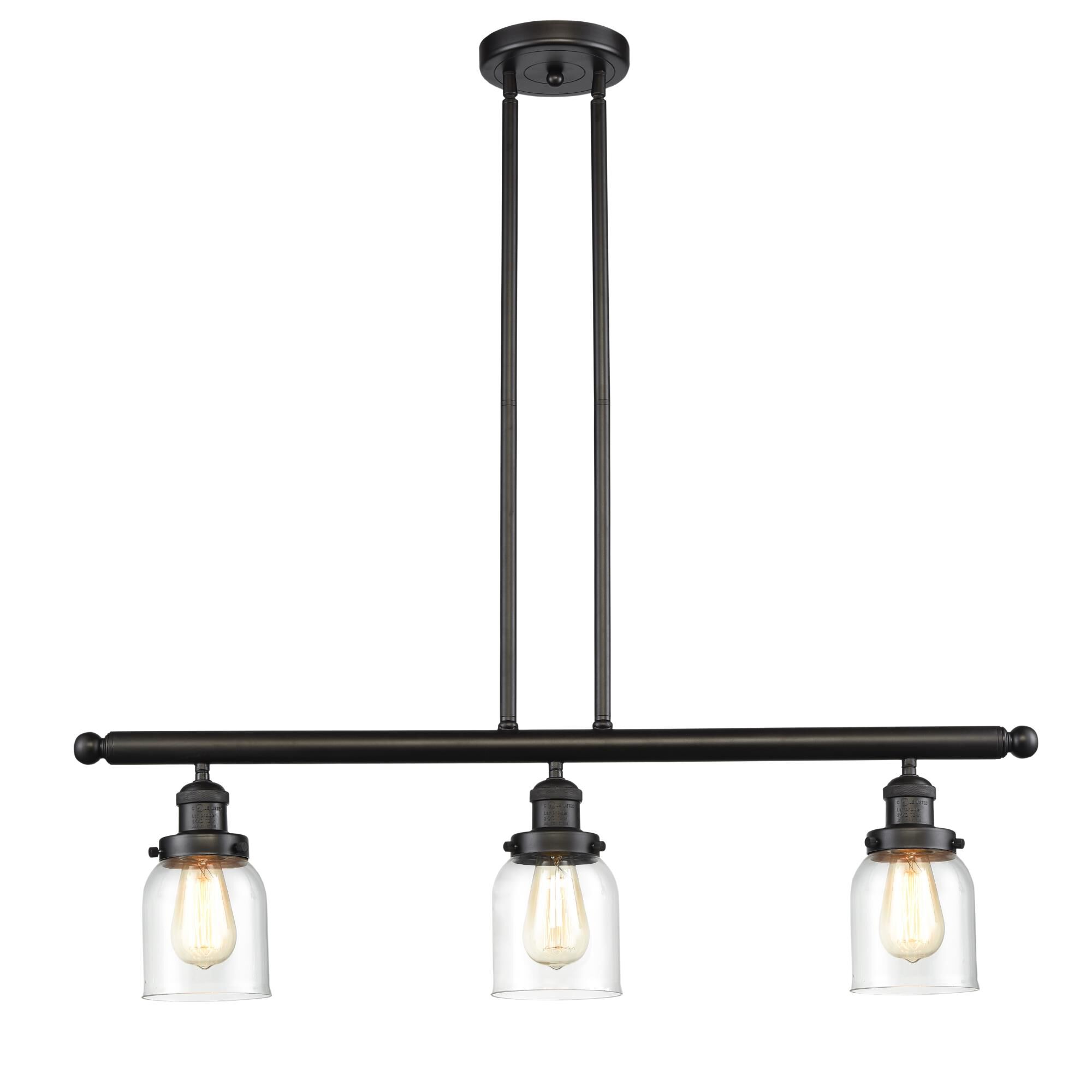 Shown in Oil Rubbed Bronze finish and Clear glass