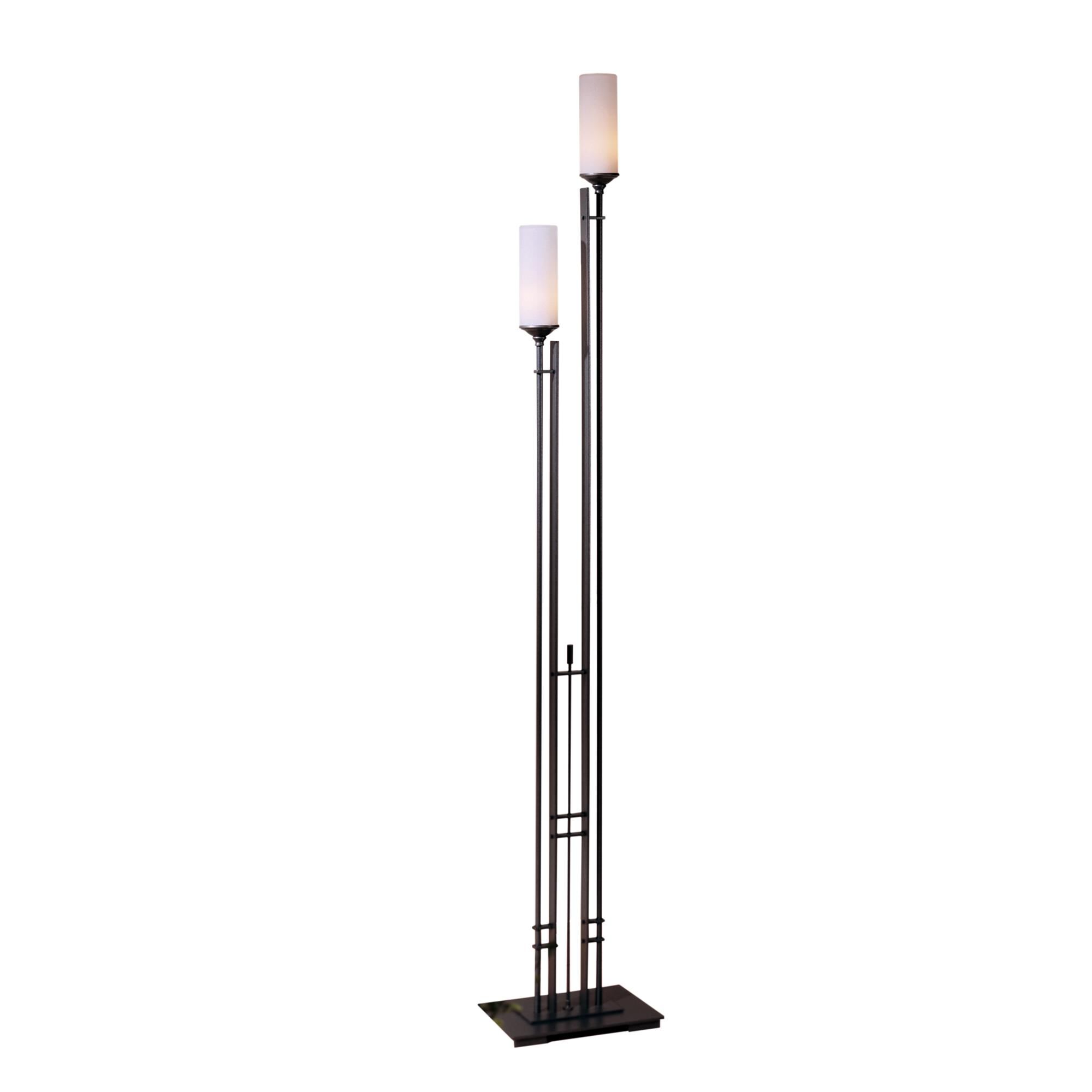 Shown in Natural Iron finish and Opal  glass