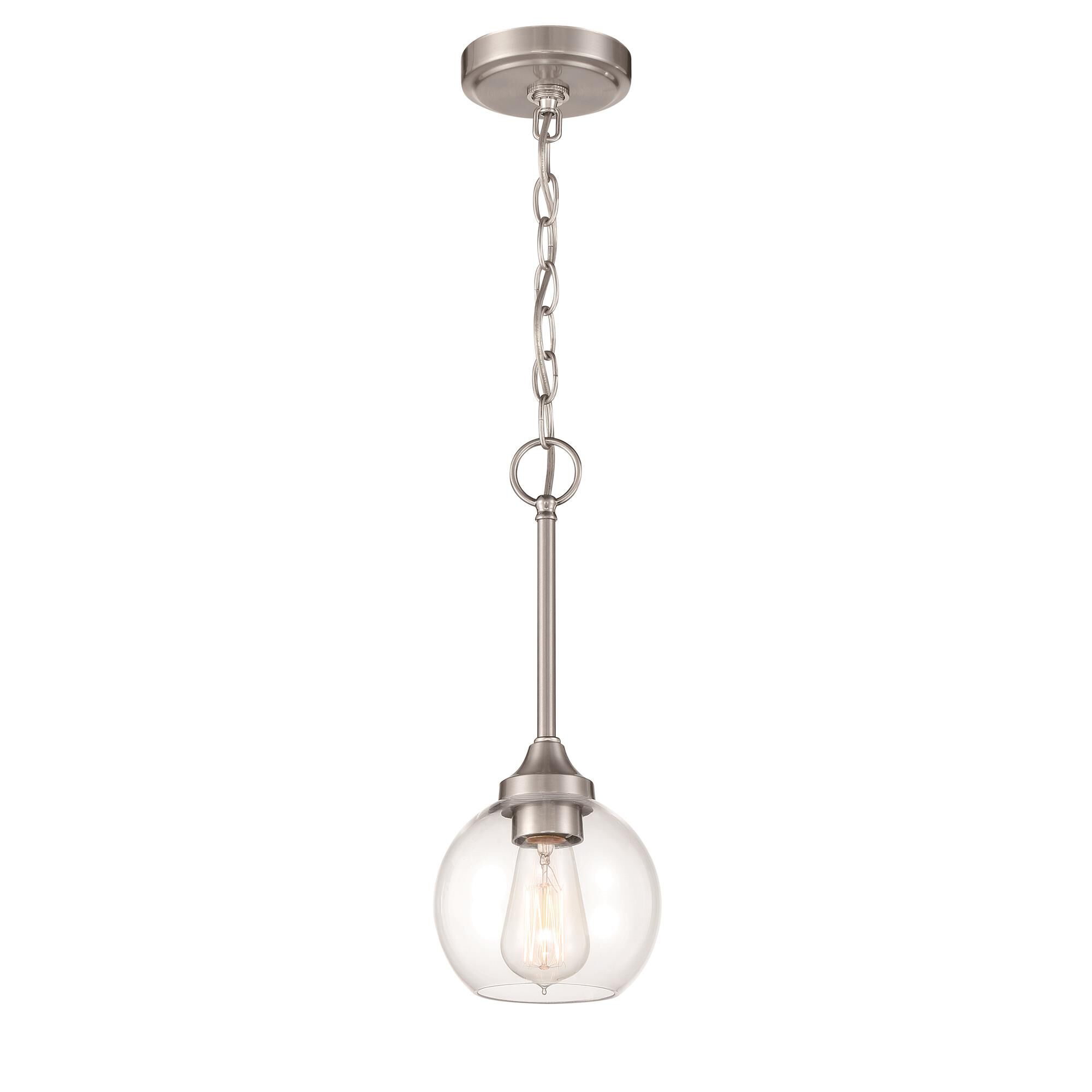Shown in Brushed Polished Nickel finish