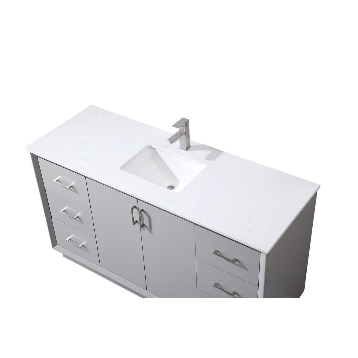 Hayes 60 Inch Bath Vanity by Elegant Decor