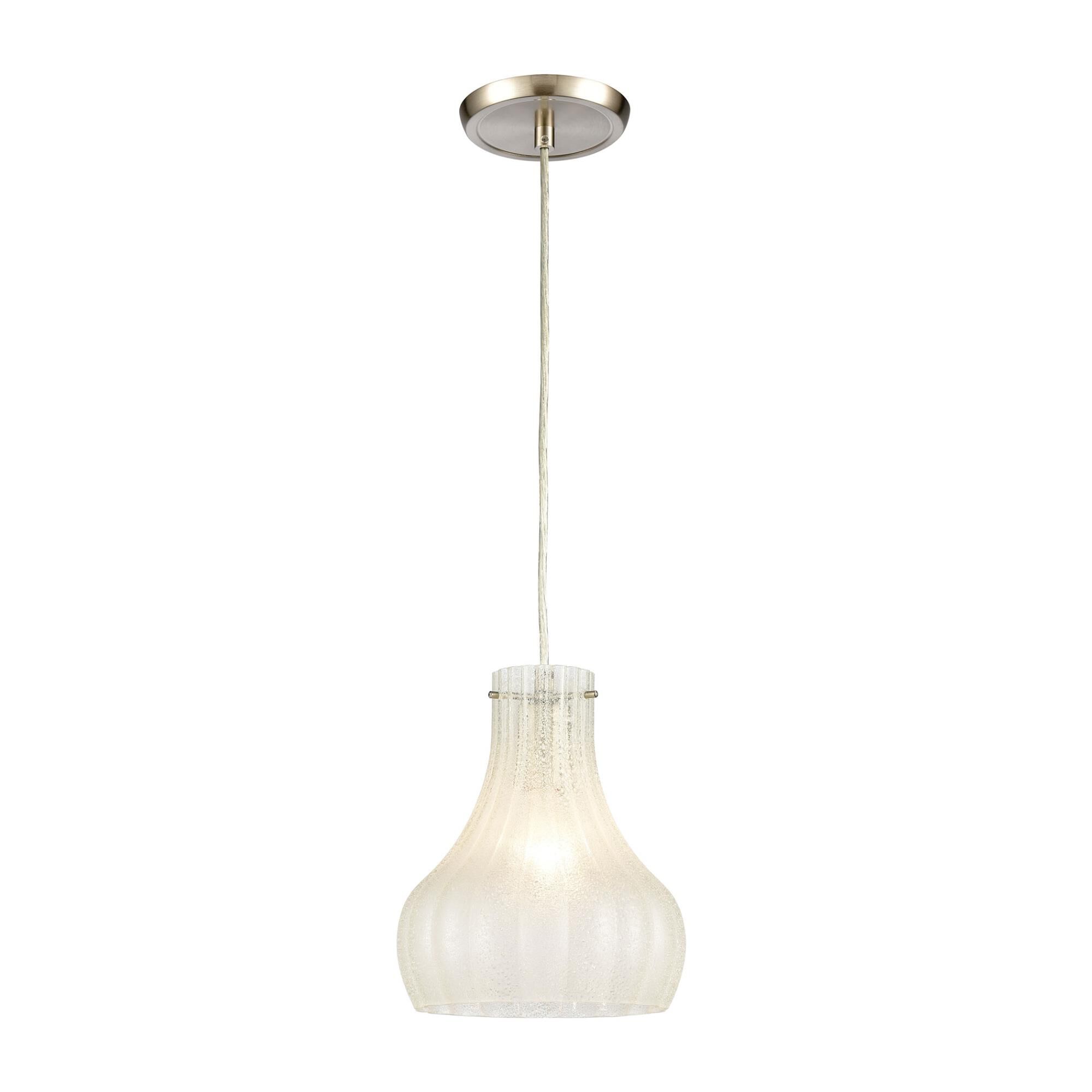 Coastal Scallop 8 Inch Mini Pendant by ELK Lighting - Clearance
